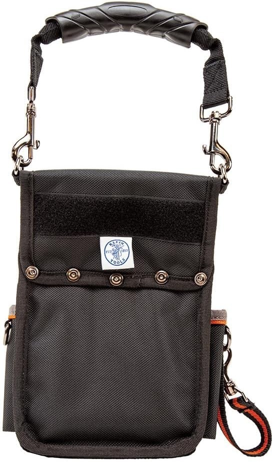 Versatile 9-Pocket Tool Pouch with Shoulder Strap – Ultimate Jobsite Companion