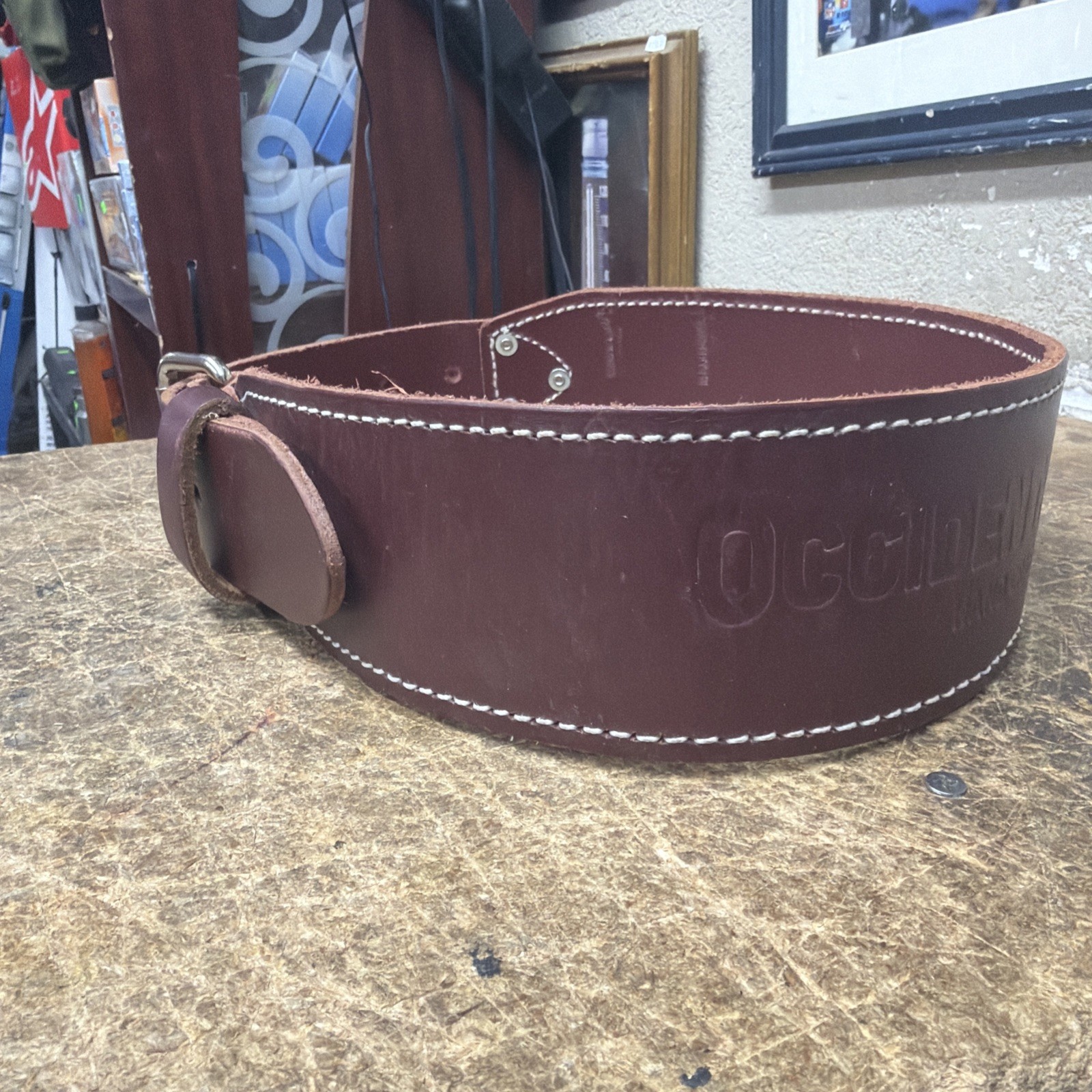 Occidental Leather HD 3” Ranger Work Belt OxyRed Small