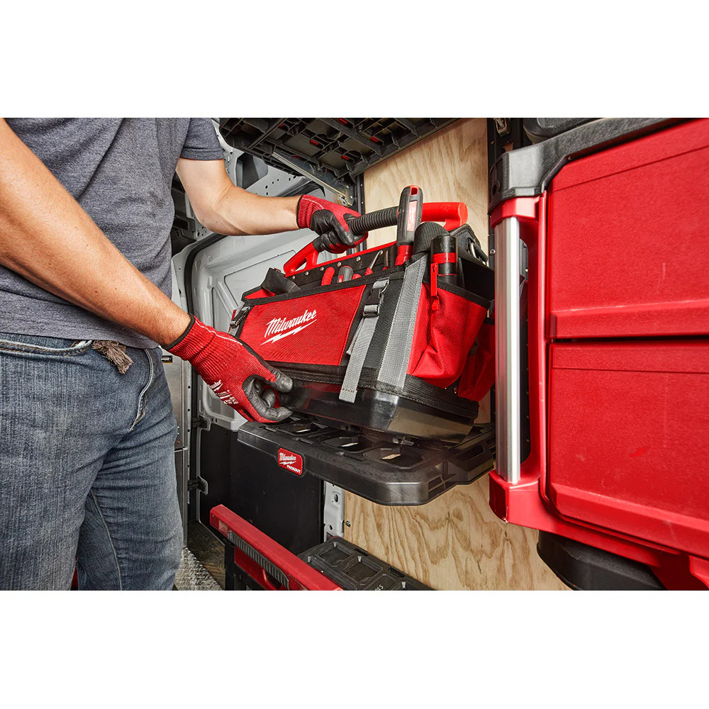 Milwaukee 48-22-8320 20-Inch 32-Pocket Ballistic Material Packout Tote