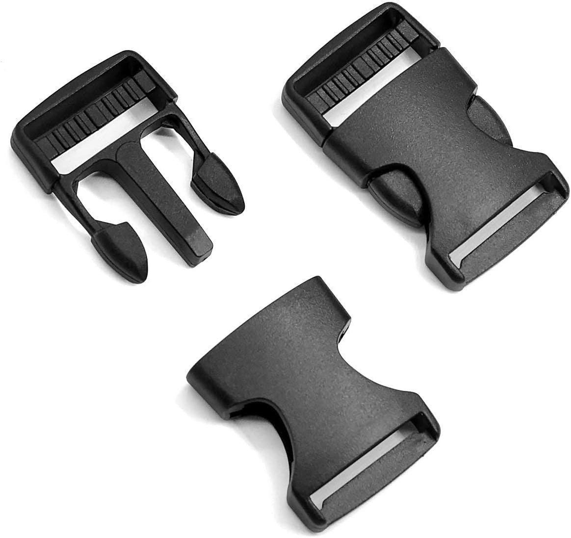 20Pack Plastic Buckles 1 Inch Quick Side Release for Backpack…