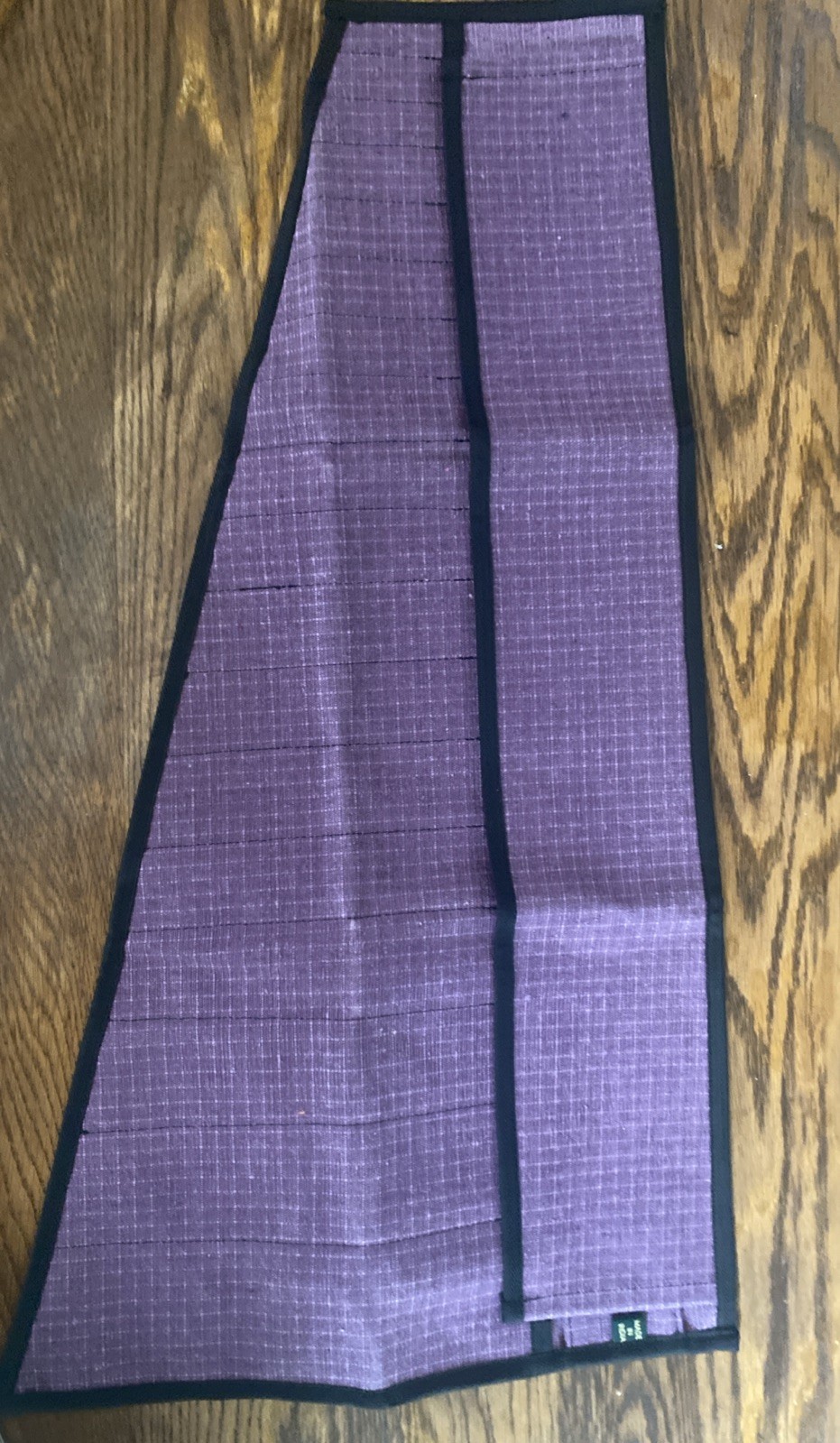 Aditee Wrench Roll Up Pouch, 18 Pockets Hvy Duty Hook And Loop Clasp Purple
