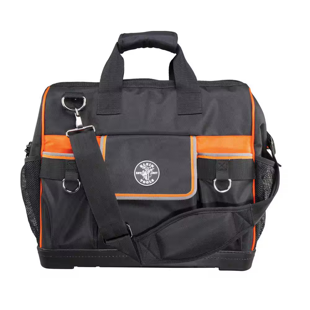 Tool Bag, Tradesman Pro Wide-Open Tool Bag, 42 Pockets, 16-Inch