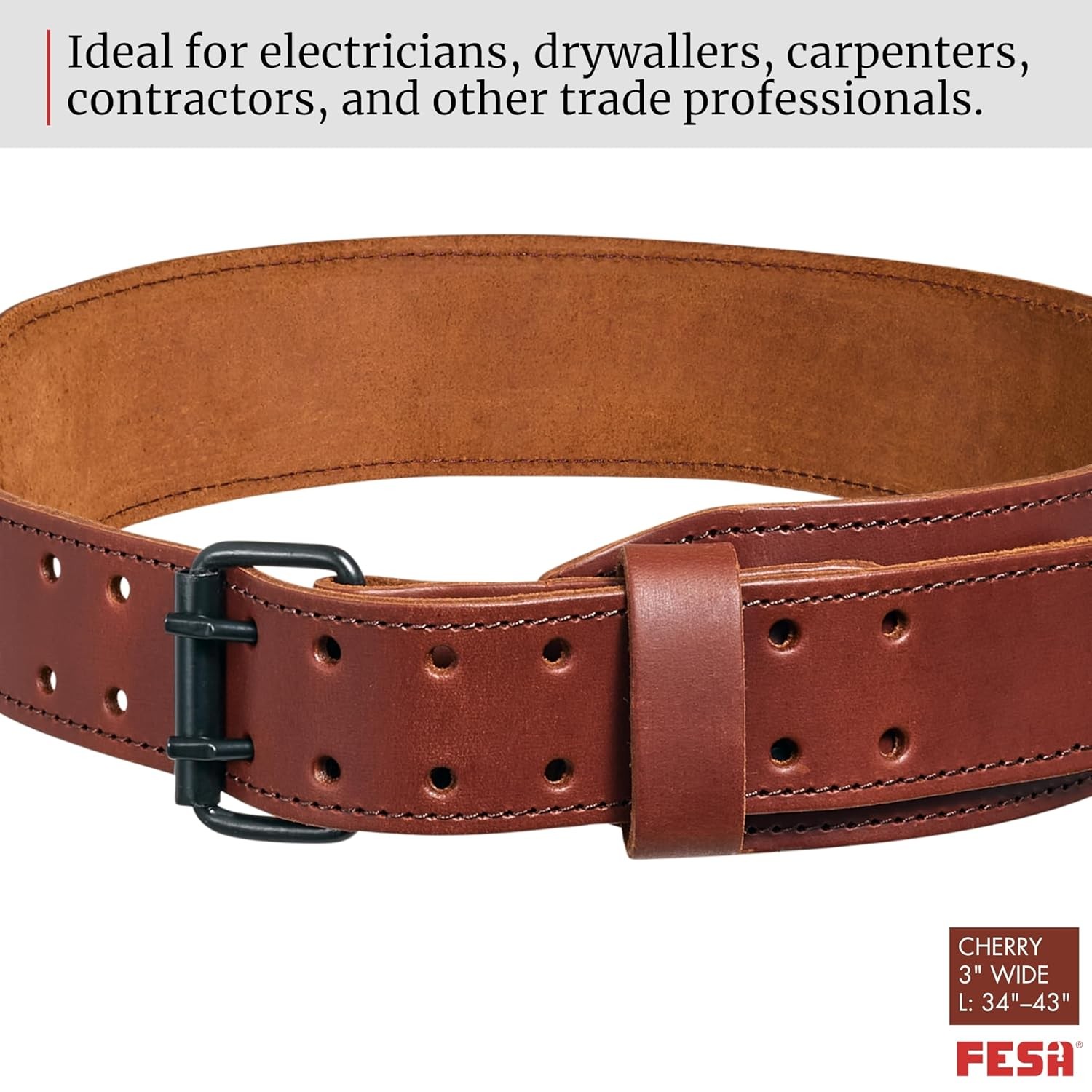 Mens Leather Tool Belt Handcrafted Top Grain Heavy Duty Utility Belt Pouch