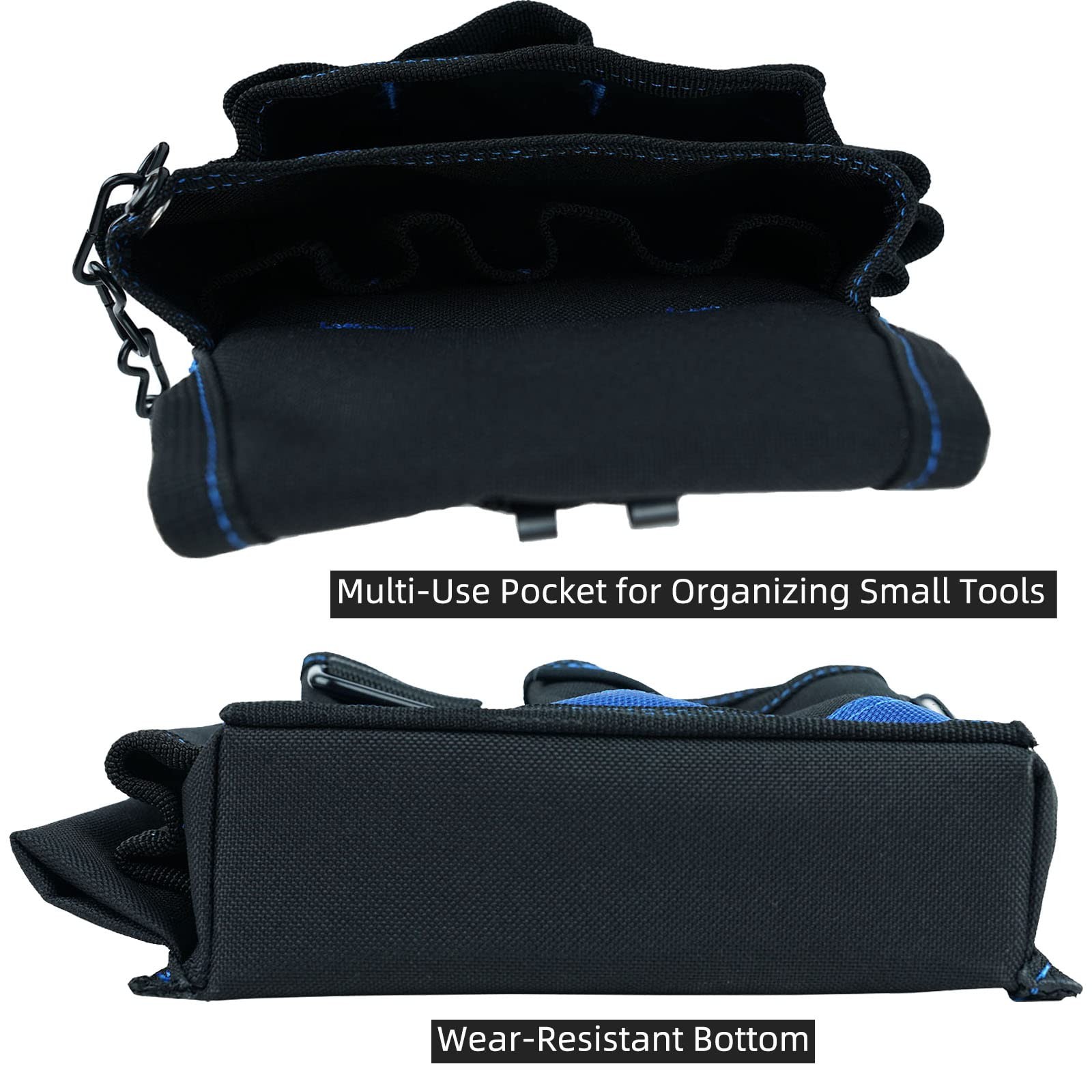 Electrician Tool Pouch Durable Small Basic Maintenance Tool Pouch Belt Clip