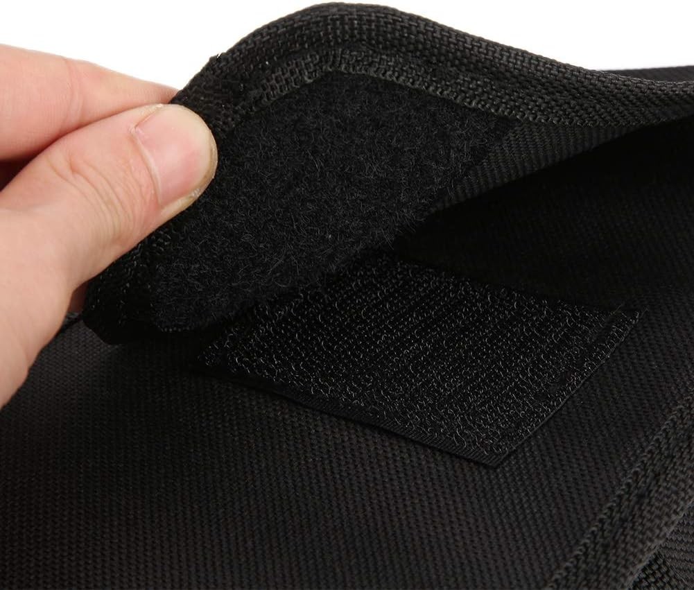 Electrician Tool Waist Bag with Multiple Pockets — 600D Polyester, 13.5x25cm