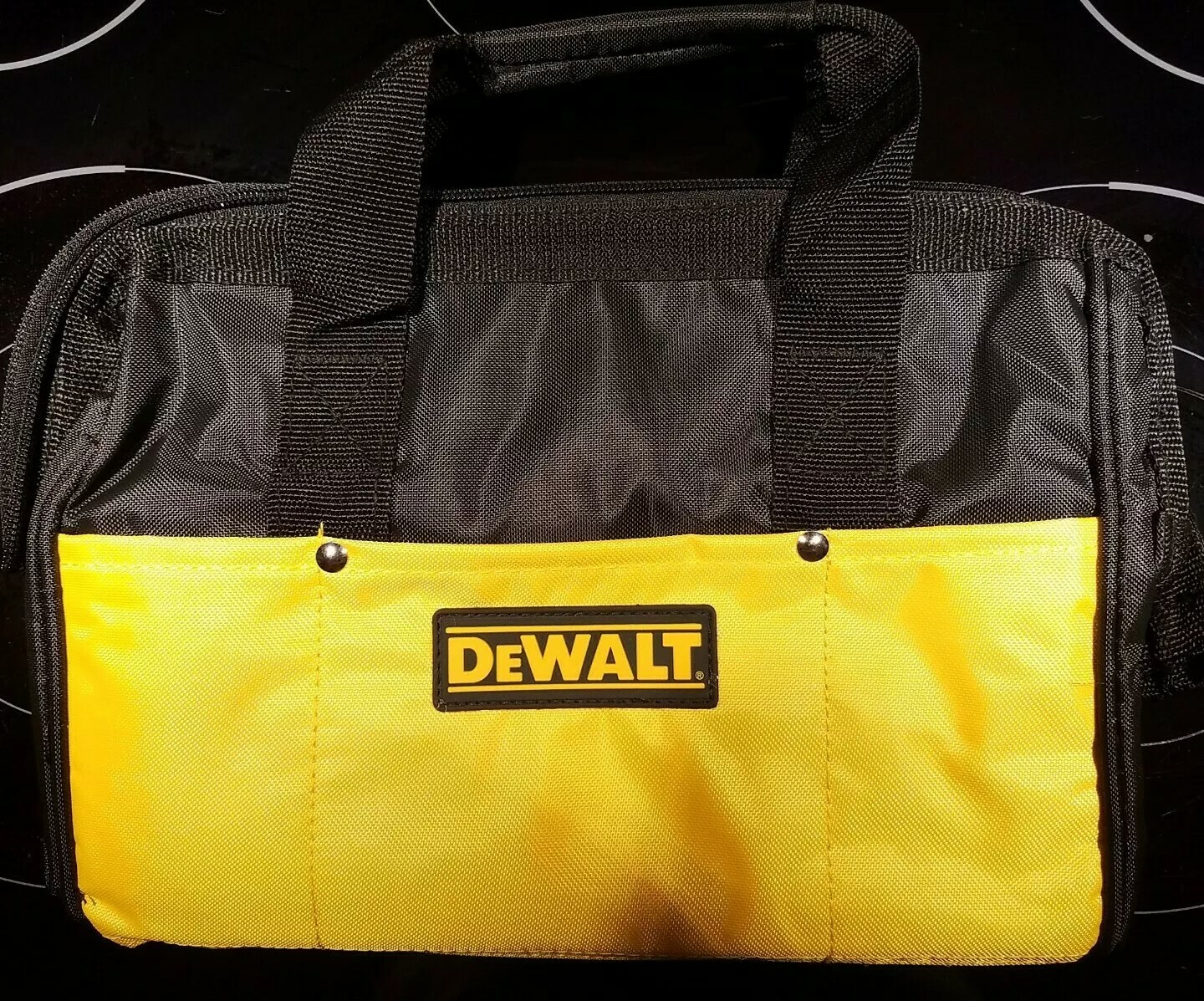 NEW Dewalt 13”x9”x9”inch Contractor Heavy Duty nylon cordless drill Tool Bag
