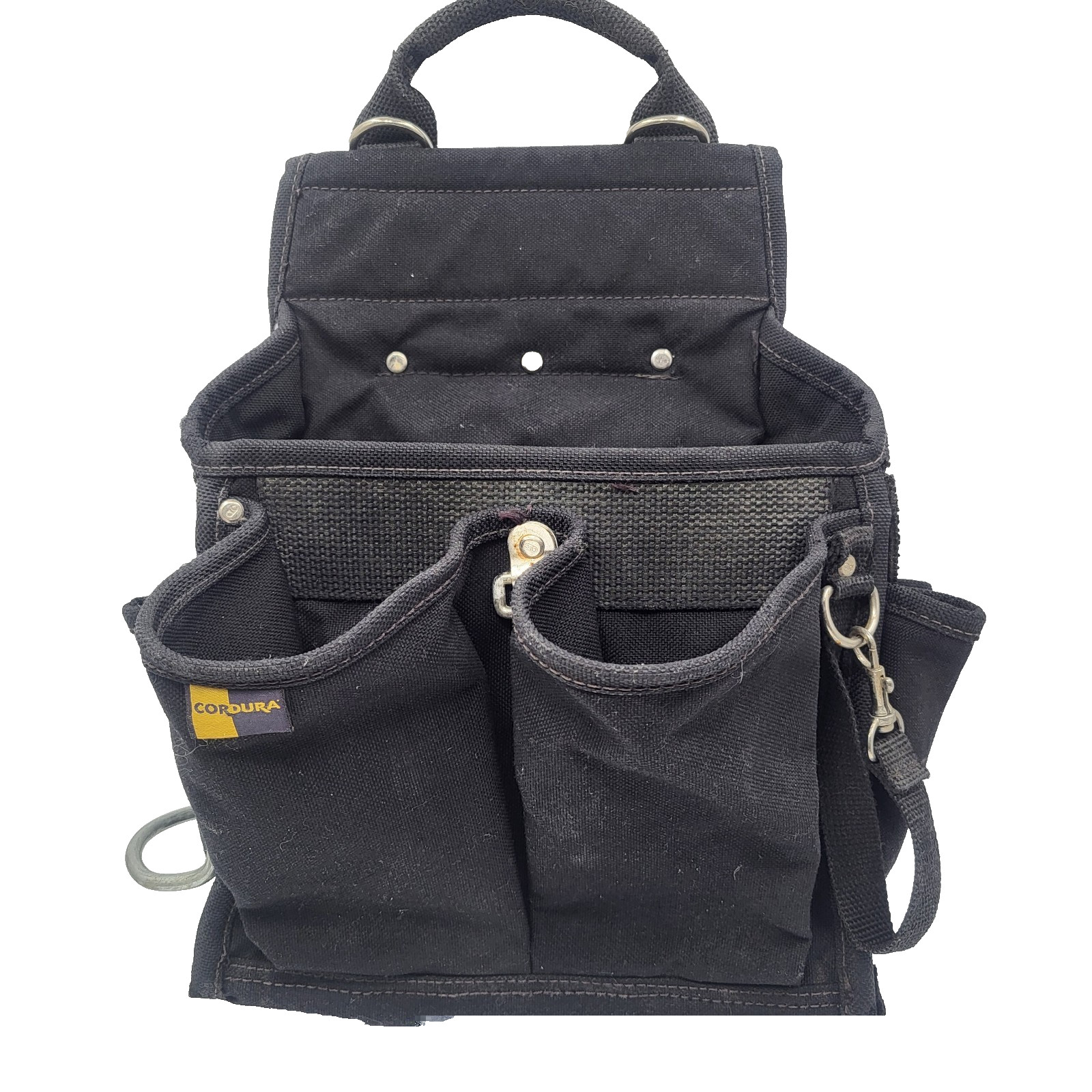 Cordura Tool Pouch Electrician Carpenter Belt Bag Multi Pocket Heavy Duty