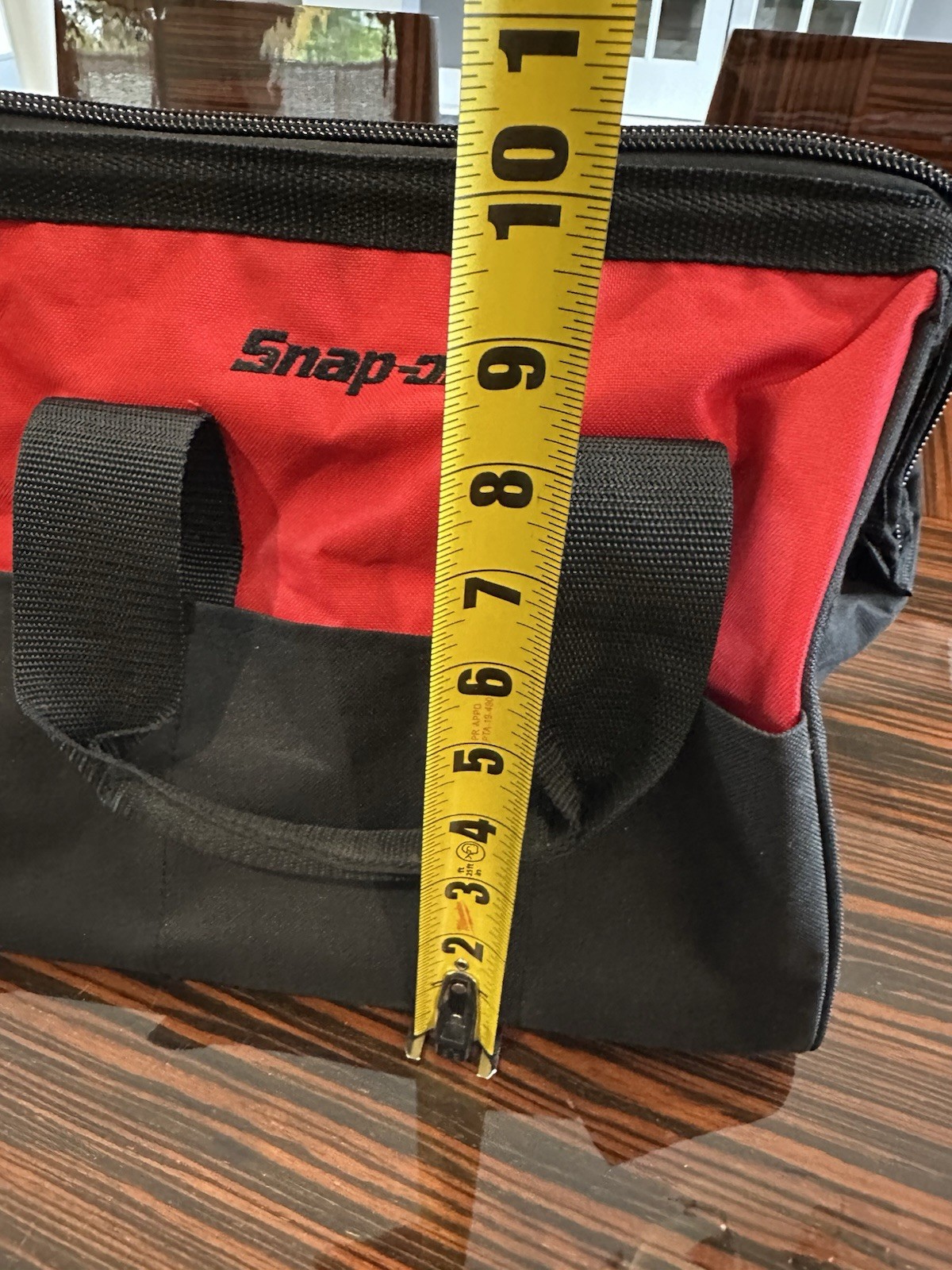 Snap On Tools Canvas Bag Drill Storage EUC