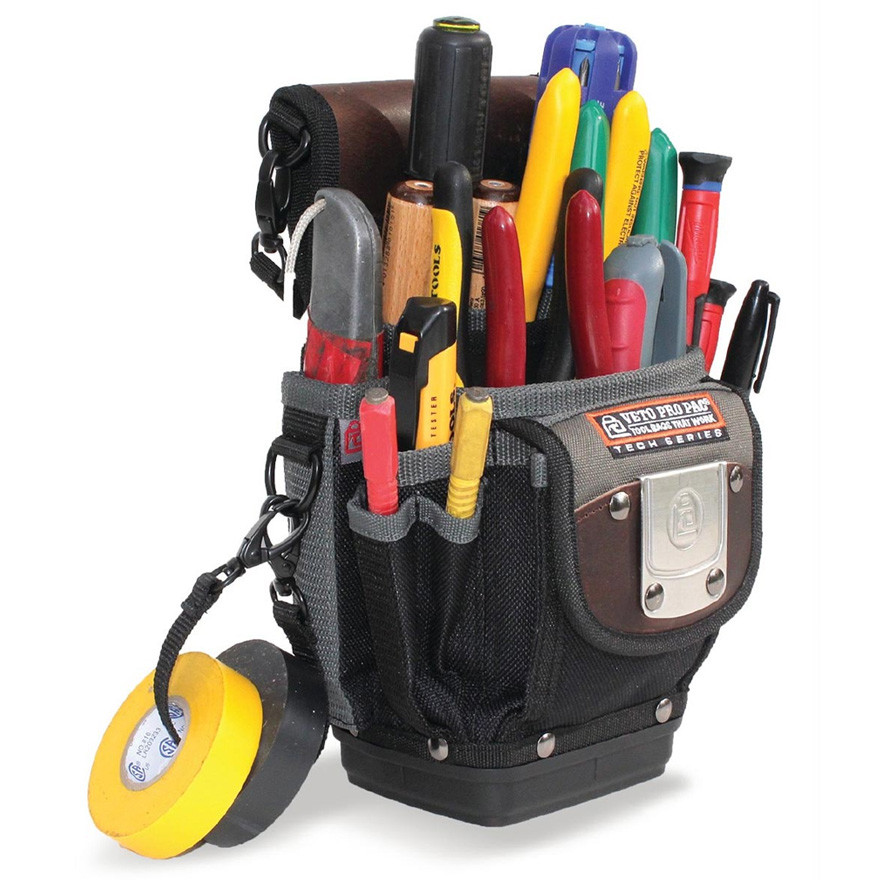 Veto Pro Pac TP3B 3 Pocket Tool Pouch with Base