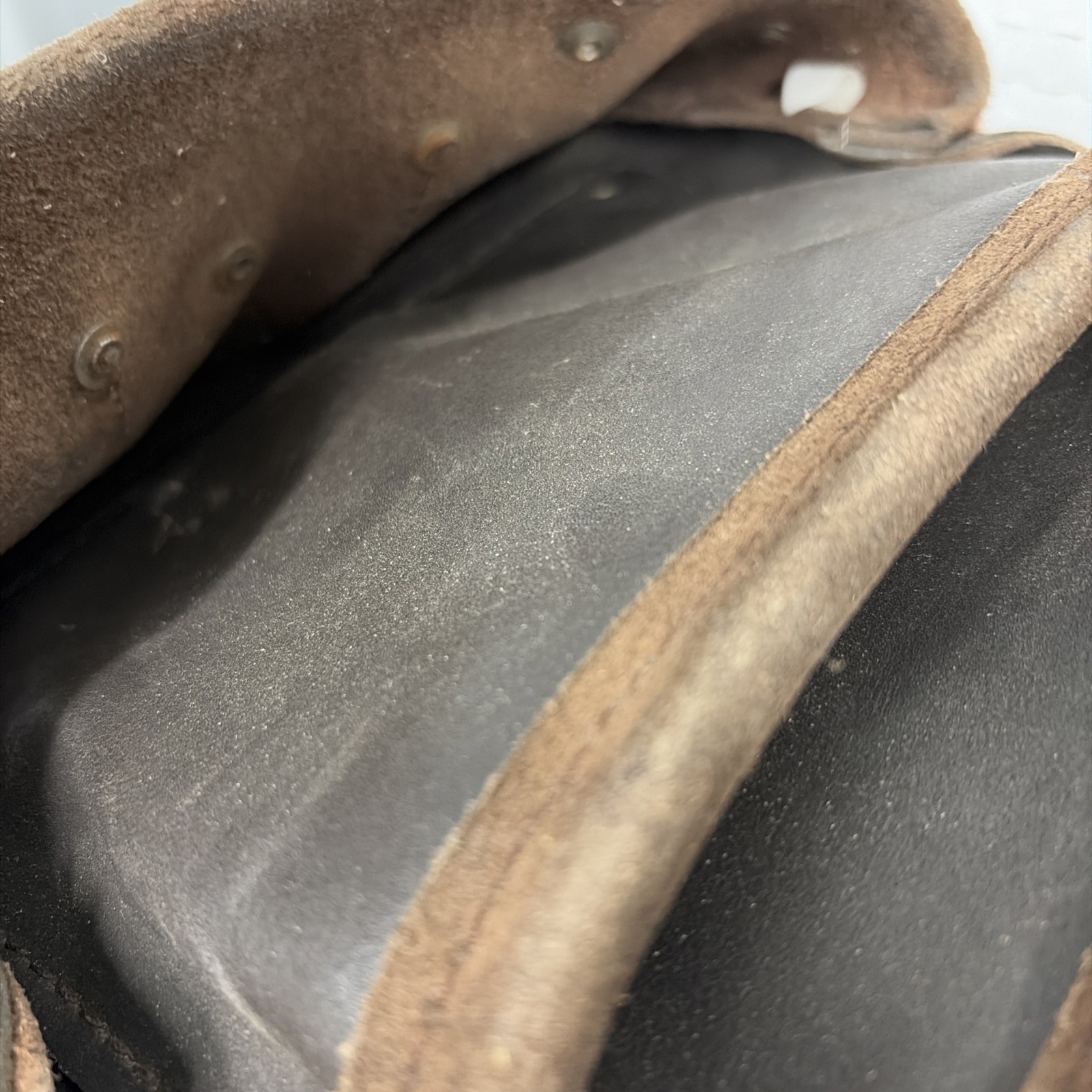 Graintex Leather Carpenter Tool Pouch Belt Holster Hammer Loops Brown Heavy T11