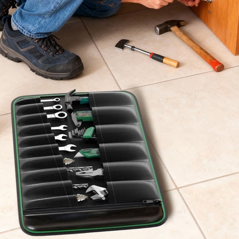 Roll Up Tool Pouch Slip Pocket Organizer Utility Pouch Starting Gear