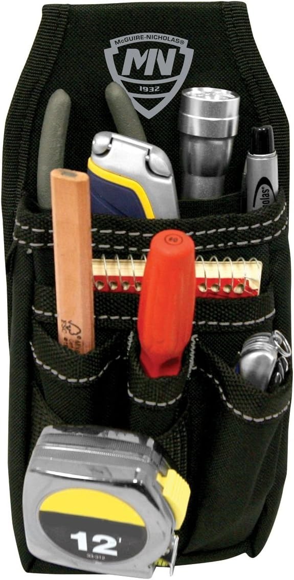 Versatile Mini Nylon Tool Pouch for Efficient Organization – 5 Pocket Design