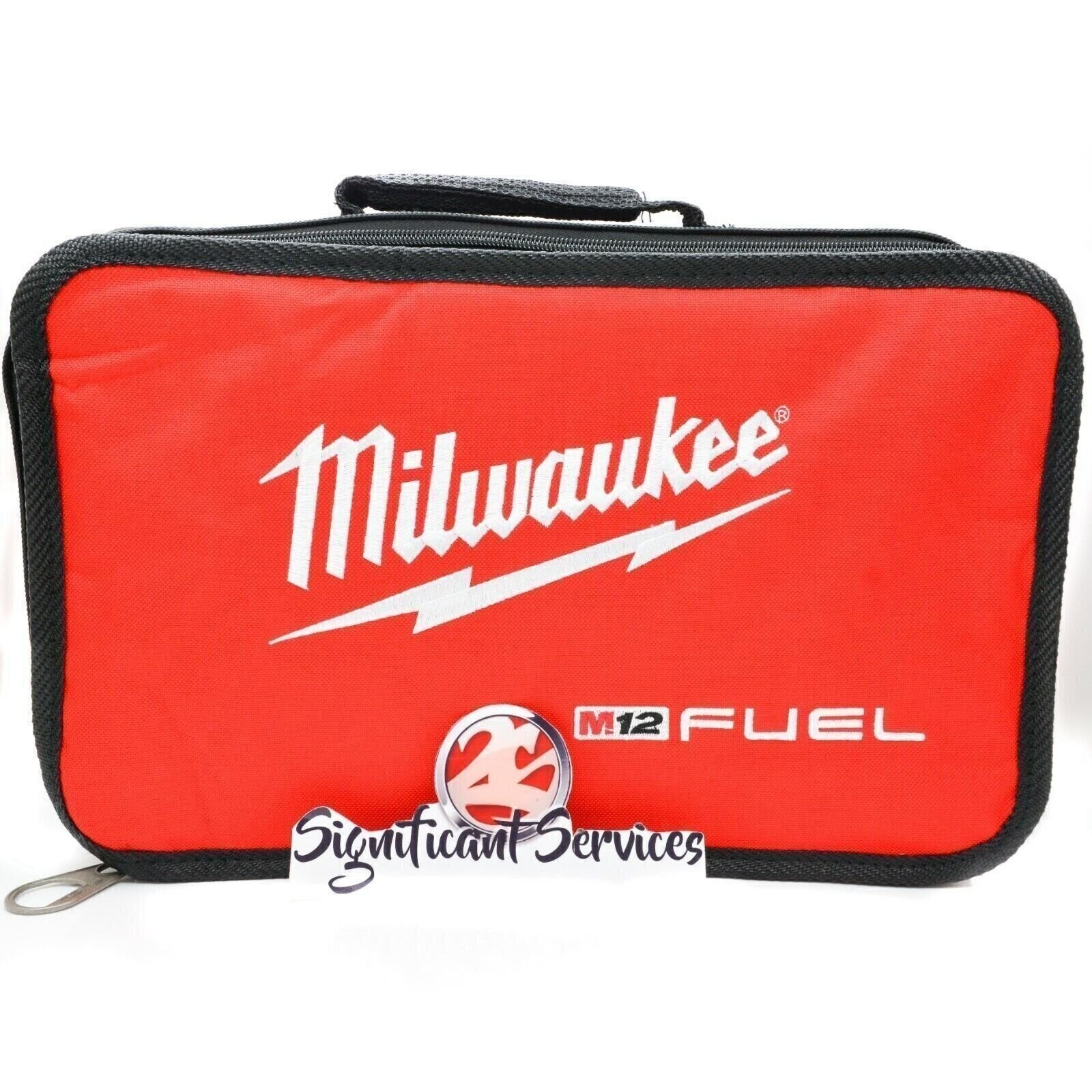 New Milwaukee Fuel 13” M12 Contractor Soft Case Tote Tool Carry Bag 13 x 9 x 4