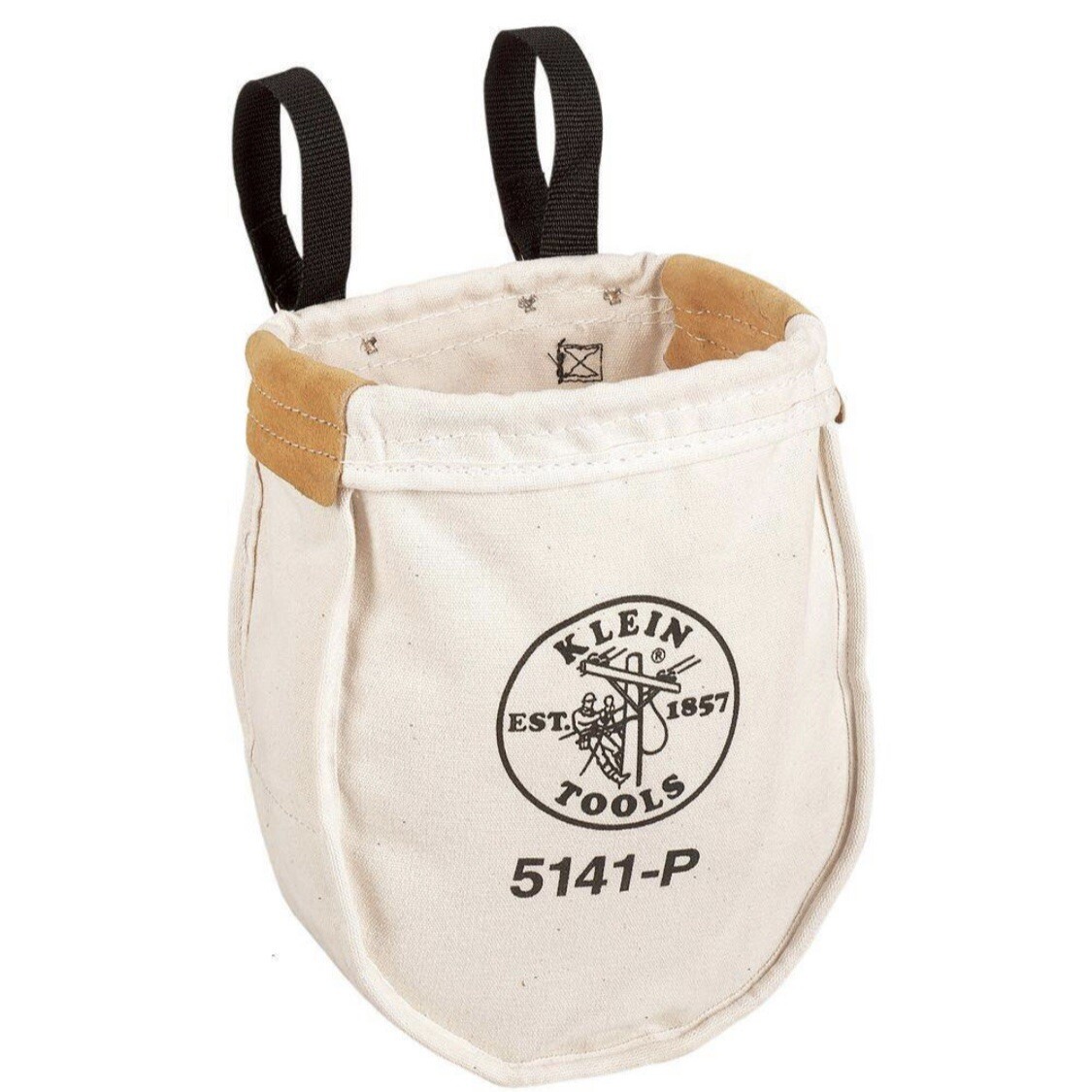KLEIN TOOLS Multi Purpose Heavy Duty Canvas Nail/Hand Tool Belt Pouch Bag 5141P
