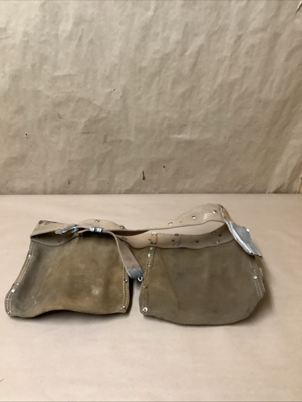 Vintage Nicholas No.427 Carpenter Apron – Brown/Silver