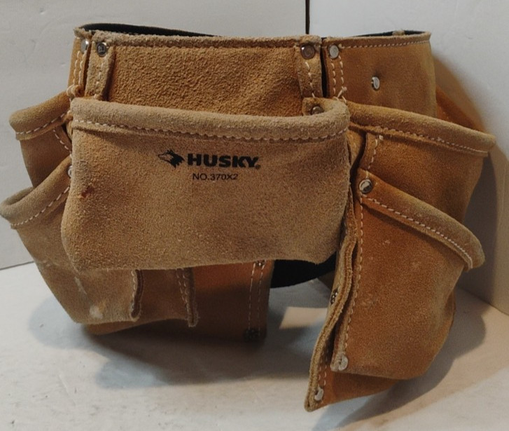 Husky Leather Tool Belt, No 370×2, CLC Custom Leather Craft