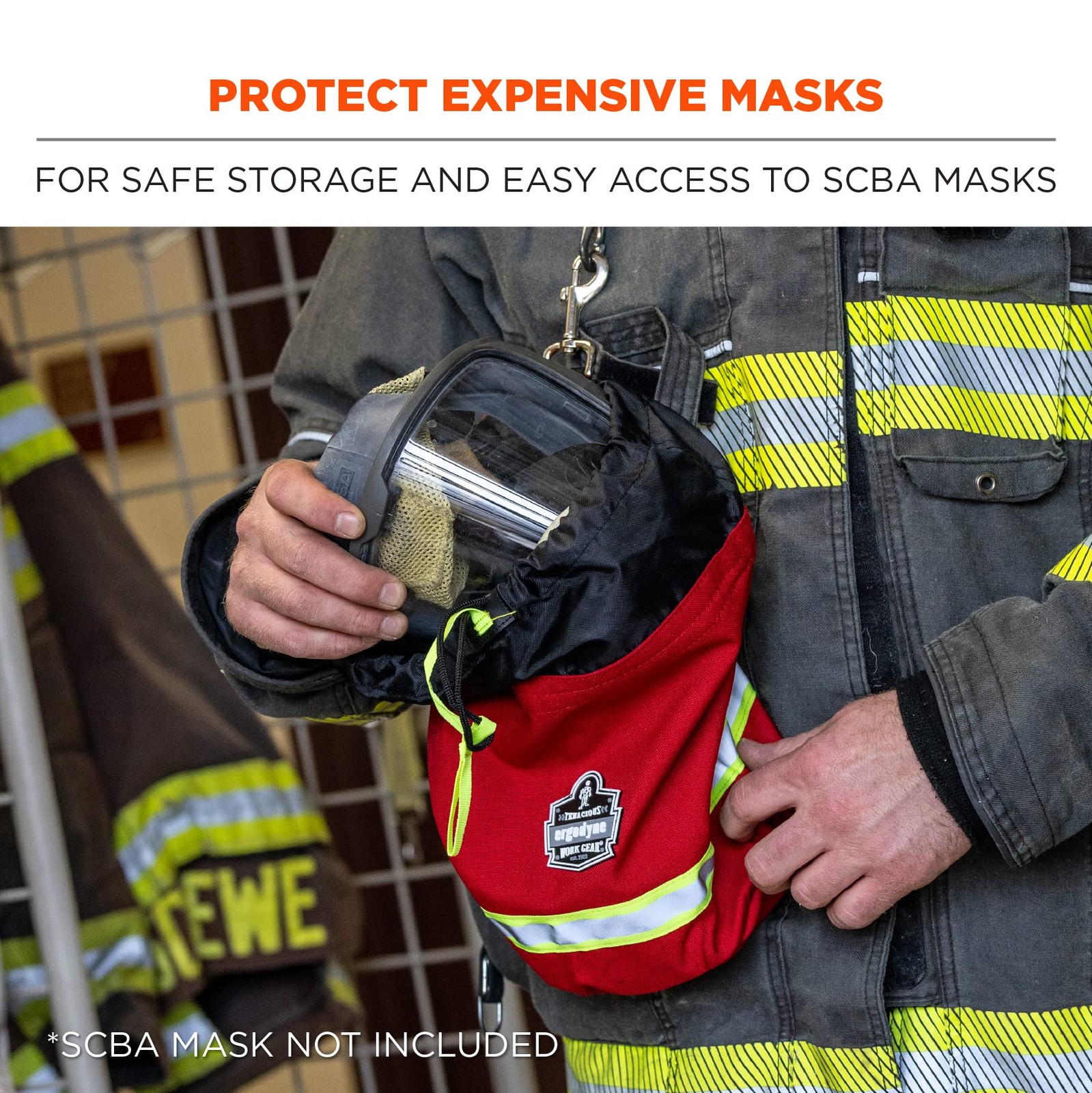 – 13080 Arsenal 5080 Fireman’s SCBA Respirator Firefighter Mask Bag for Air P…