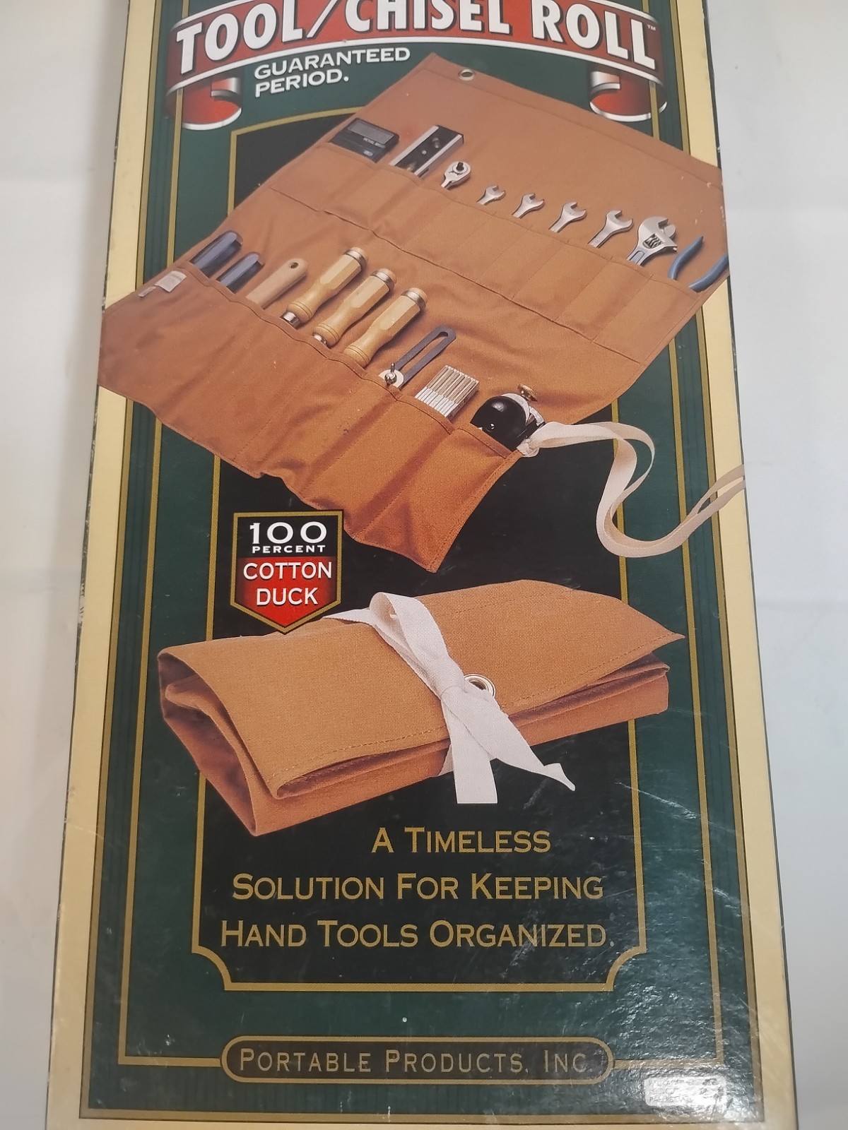 Portable Products Inc Tool/Chisel Roll With 18 Pockets. New In Package. USA