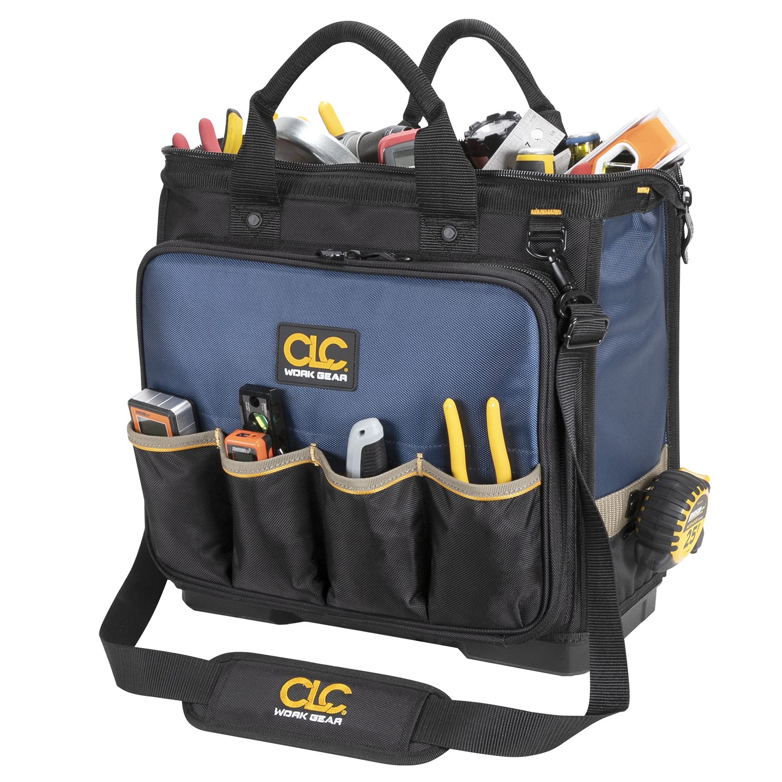 CLC Work Gear PB1543 17 Molded Base Multi-Compartment Technician’s Tool Bag