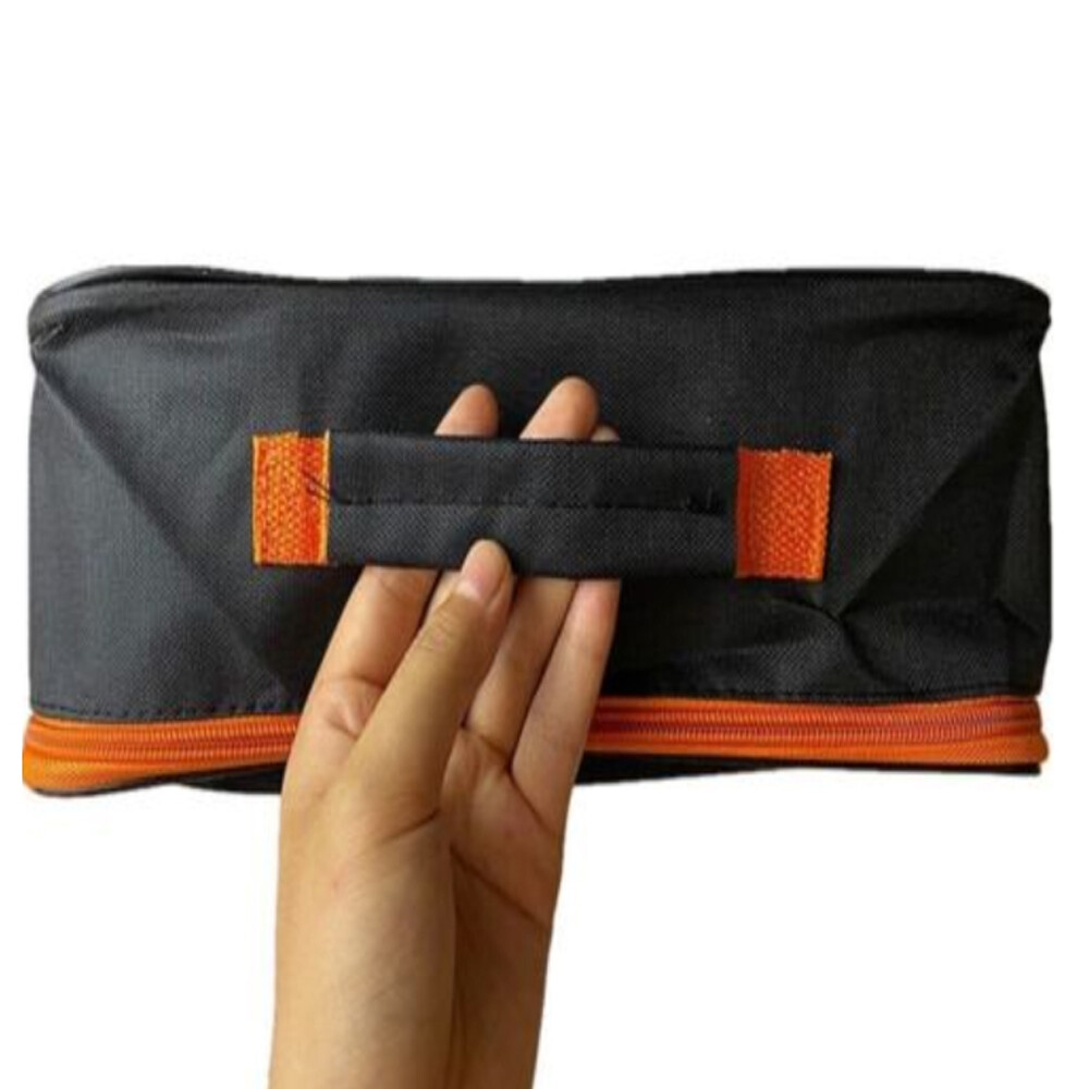 Multifunctional Metal Tool Bag Case Waterproof Oxford Canvas Storage Organizer