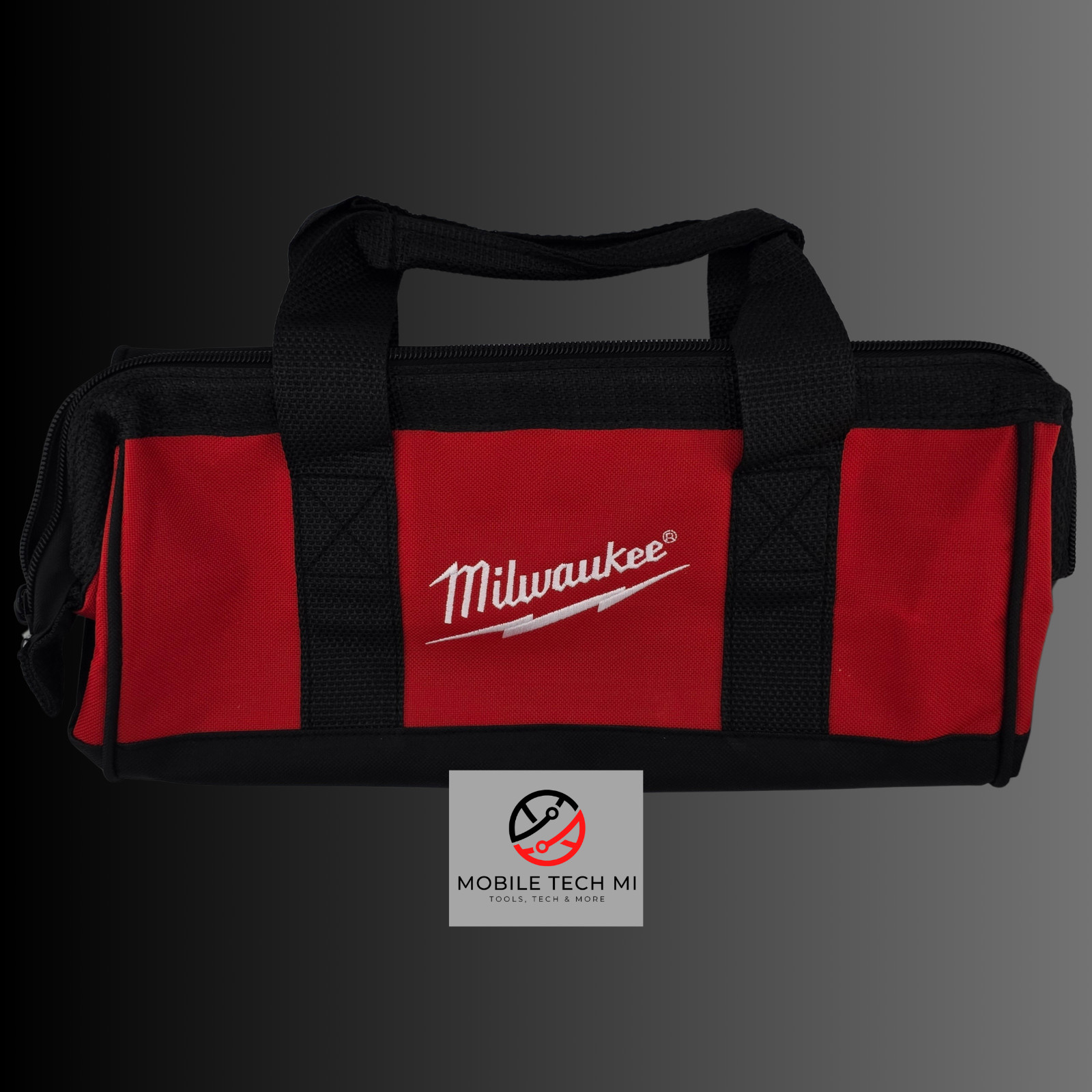 NEW Milwaukee M12 13″ x 7″ x 5″ Contractor Subcompact Tool Bag Canvas Case 12V