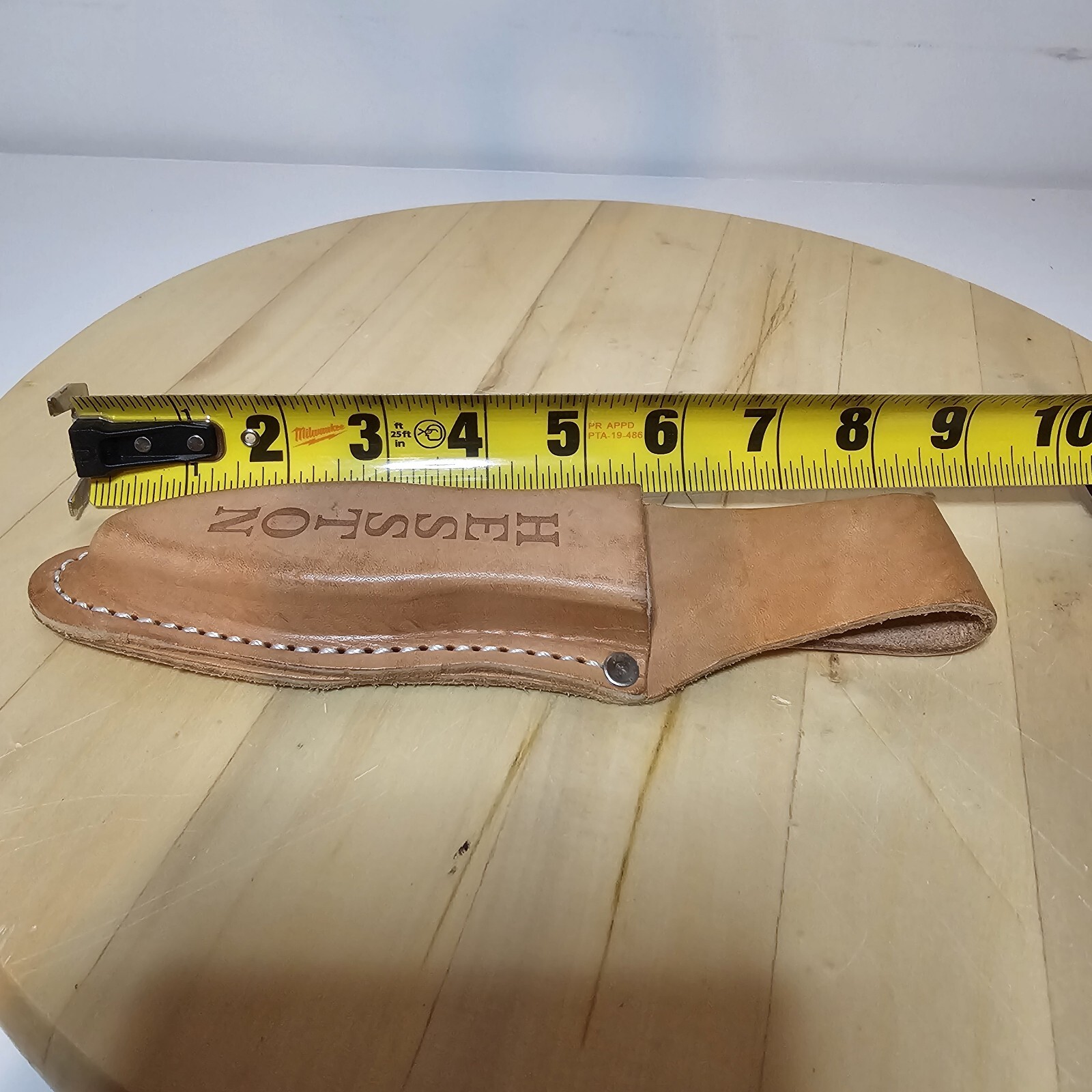 Hesston Leather Pliers/Tool Sheath Holster 8.5 Inches Long Fits 1.5 Inch Belt