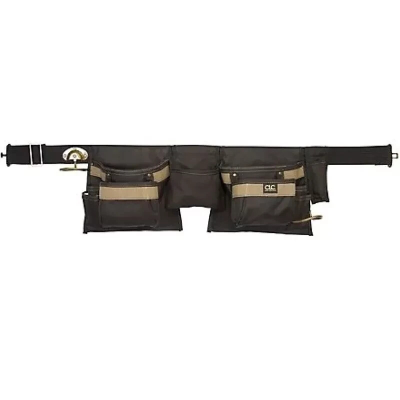 CLC 1429 Unisex Adult Tool Bag Holder 12-Pocket (Black) 29″ – 46″