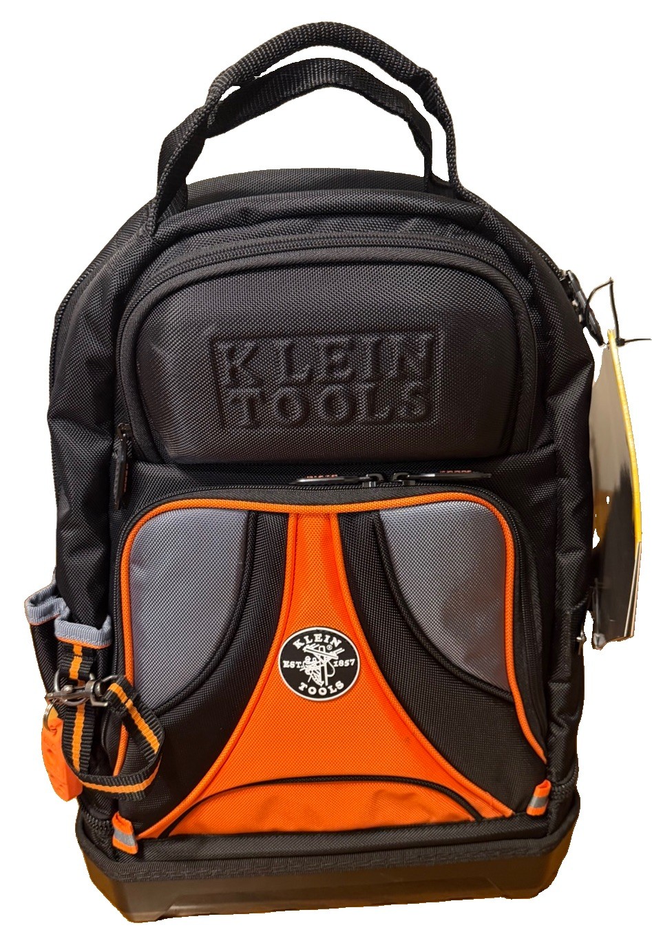 Tradesman Pro Tool Bag Backpack, 39 Pockets, Black, 14-Inch