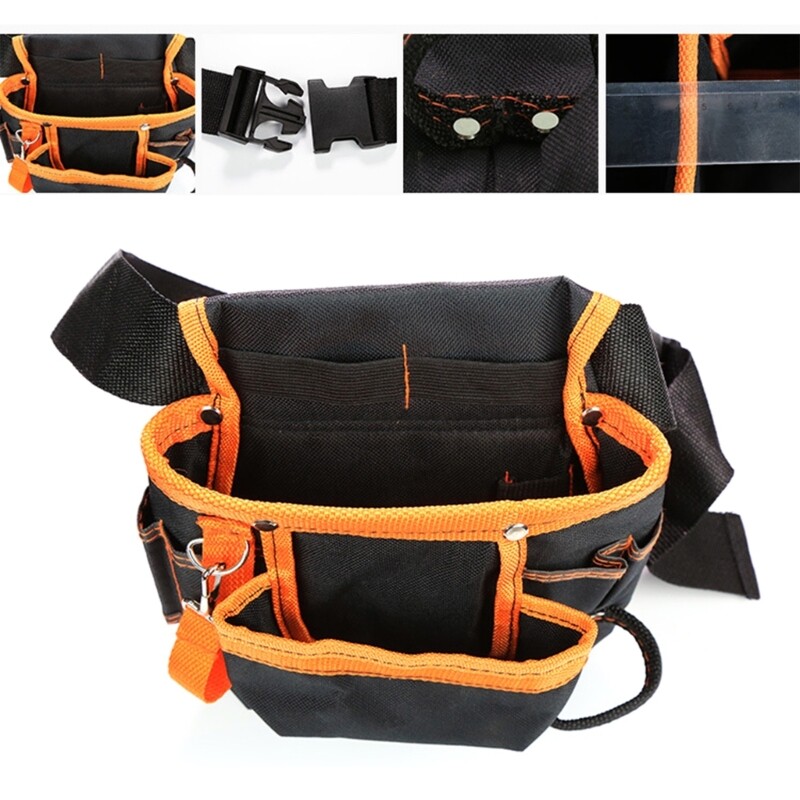 600D Oxford Cloth Tool Bag Maintenance Special Electrician Belt Bag for 8x Po