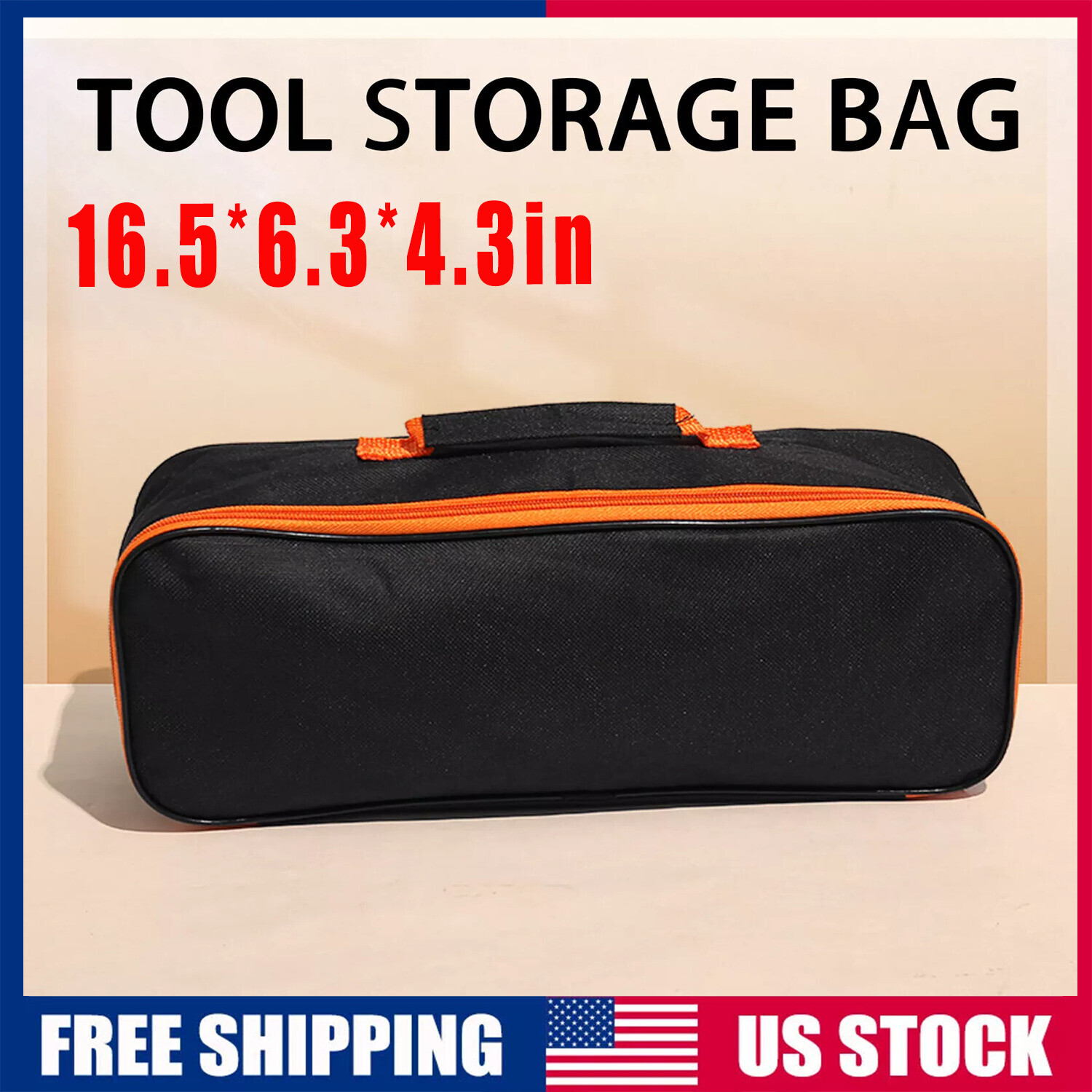 Tool Storage Bag Zip Carry Case Pouch Bag Pocket Organizer Oxford Cloth Portable