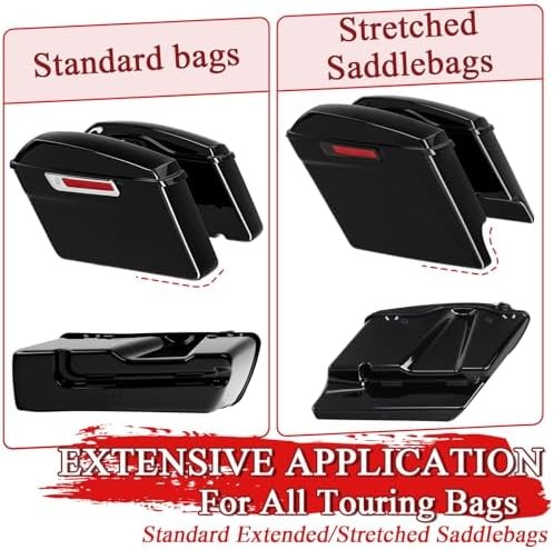 Hard Saddlebag Rubber Grommets & Support Cushions for Harley 2014-2025 | for Roa