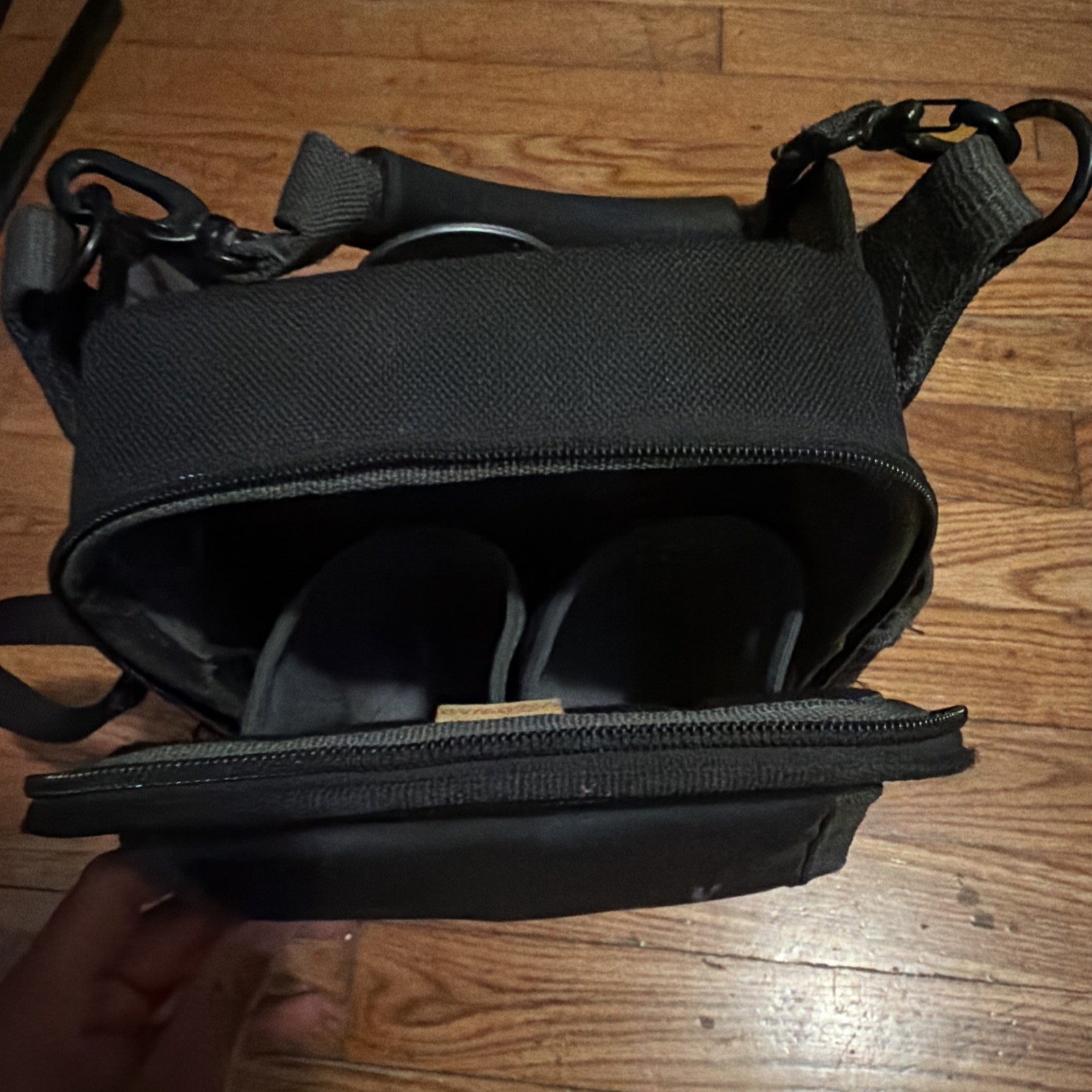 VETO PRO PAC TECH Tool Bag, Black/Gray Fabric Organizer Pouch with Handle