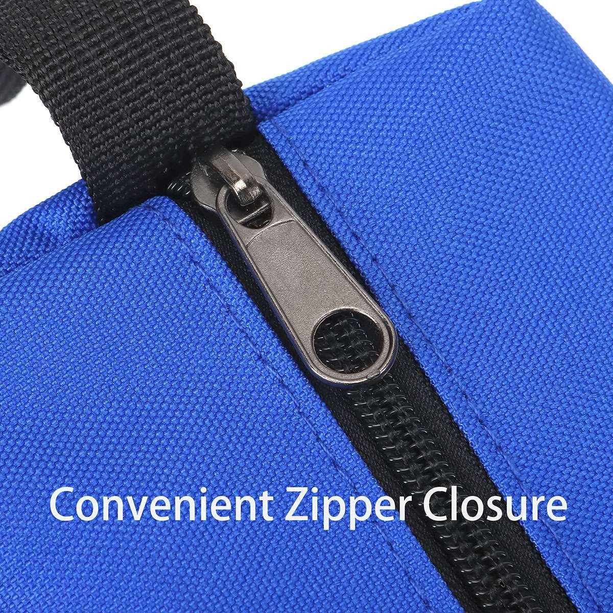 1/2 Pack Tool Pouches Oxford Tool Bag Zipper Small Multipurpose Organizer Case