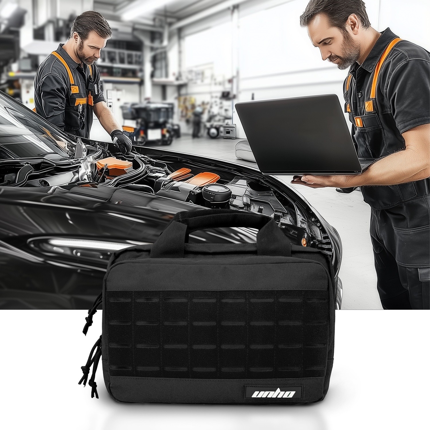 Oxford Cloth EDC Tool Bag Spacious Multi-Compartment Design for Daily Essentials