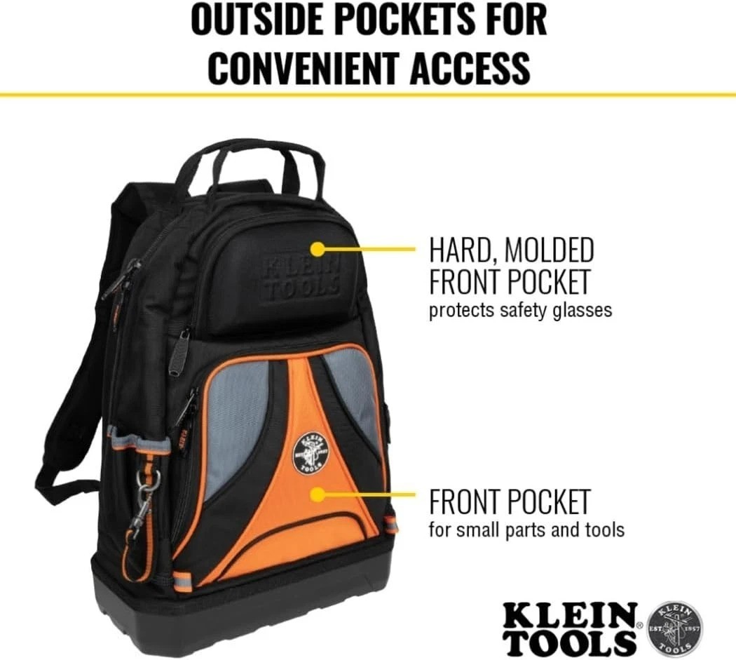Professional Tradesman Tool Bag Backpack – Durable, Waterproof & Spacious