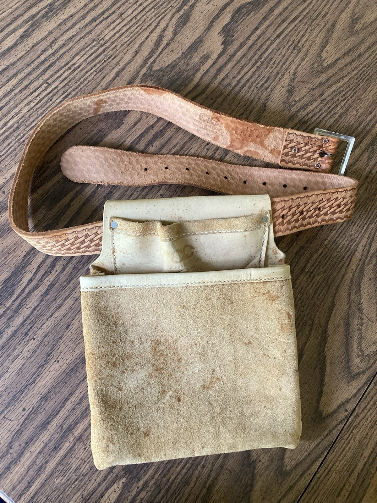 Custom Leather Craft CLC Professional Tool Pouches Top Grain Cowhide No. 483