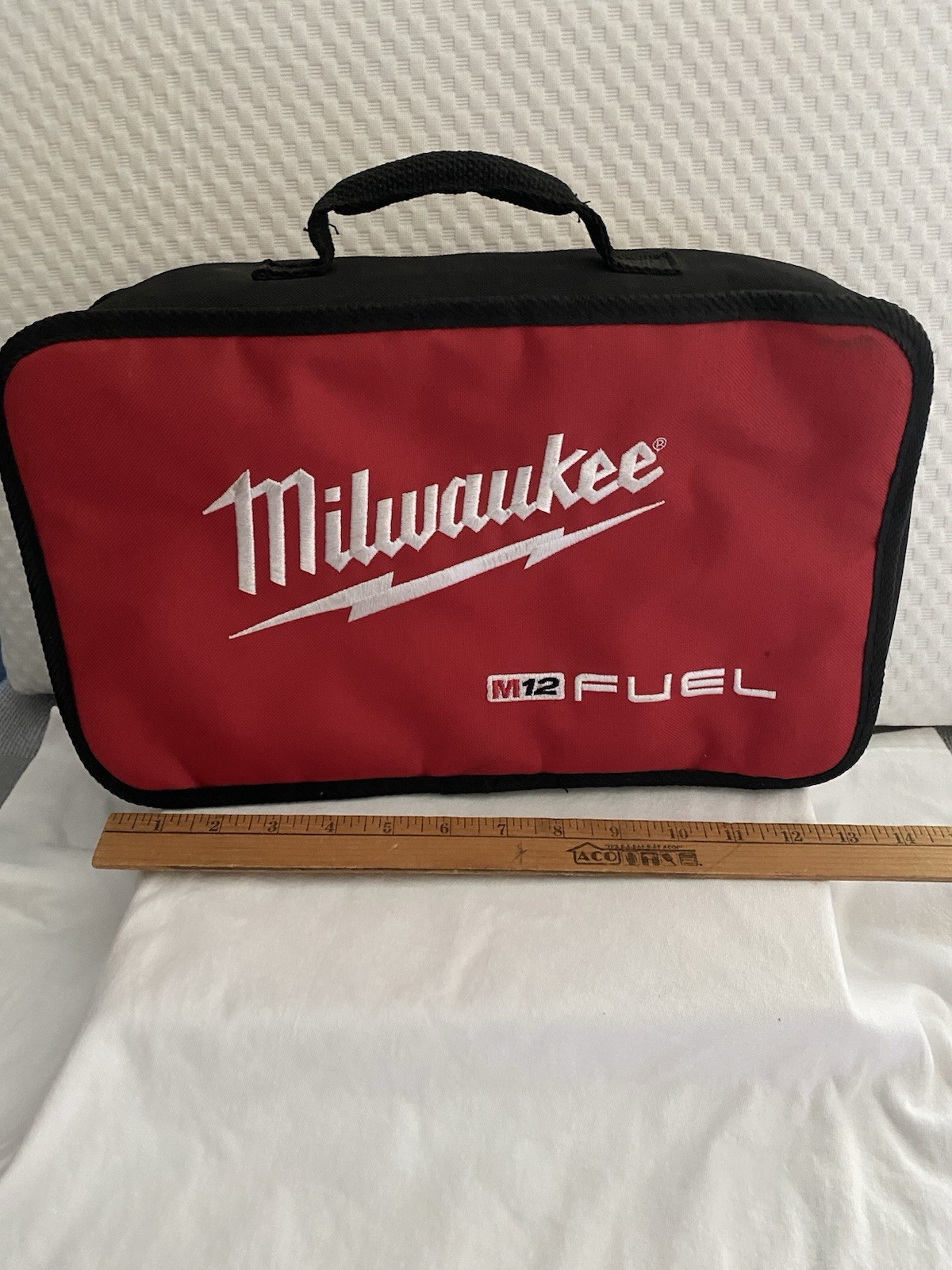 Milwaukee M12 FUEL 14in Tool Bag Contractor Soft Case Zipper Brand New