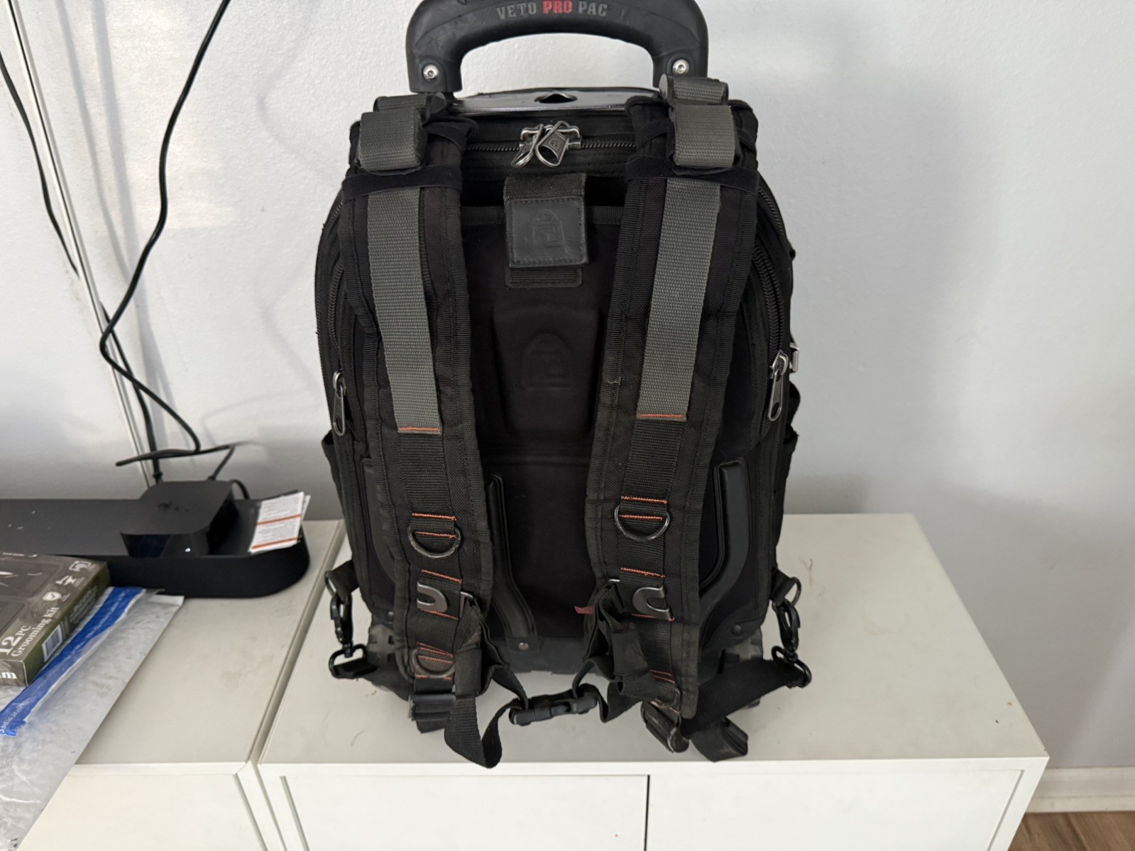 Veto Pro Pac Tech Pac Wheeler Backpack Rolling Tool Bag V Swap