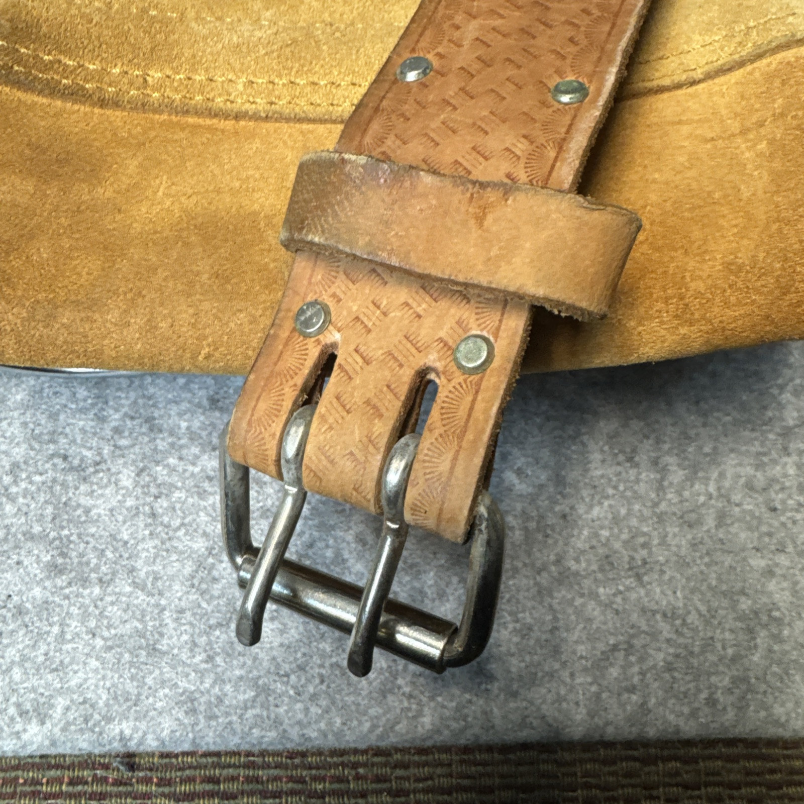 Masterforce 2” Toolbelt And Pouch With Hammer Hangers