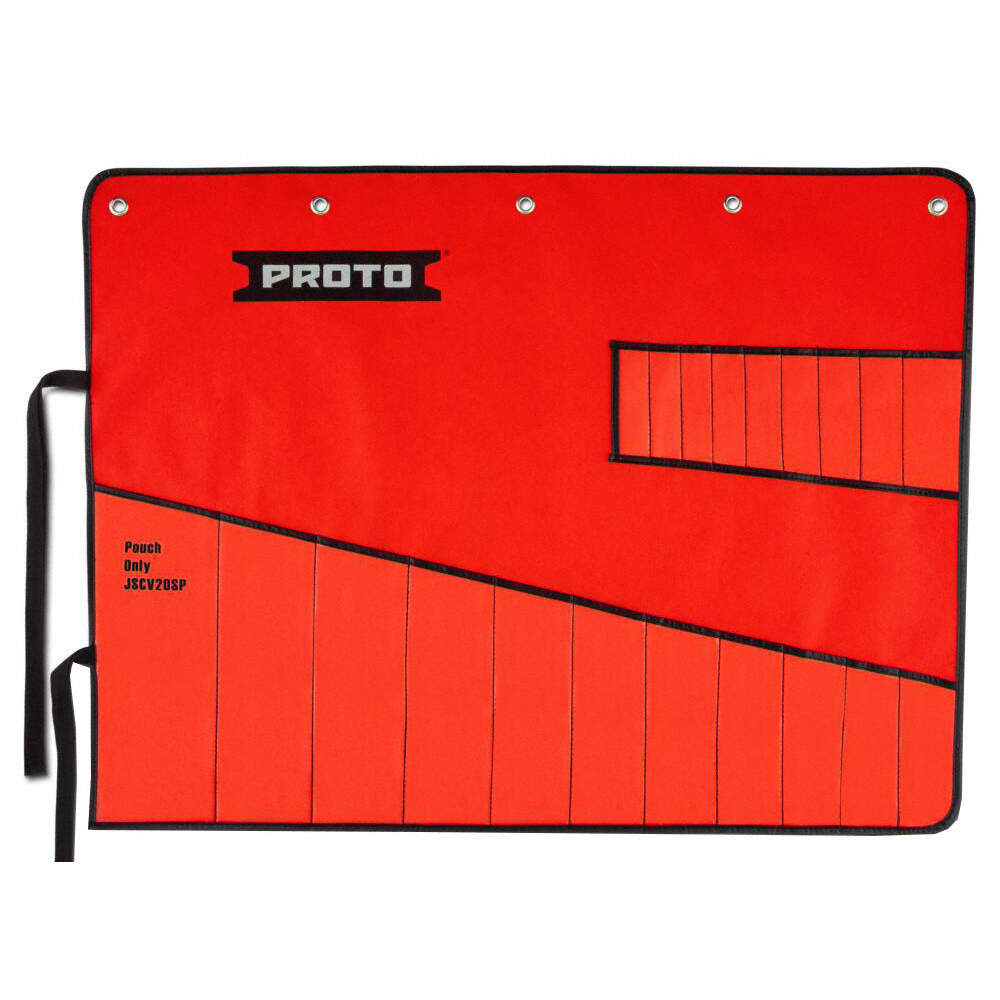 PROTO JSCV20SP Red,Wrench Roll,Canvas 19C564