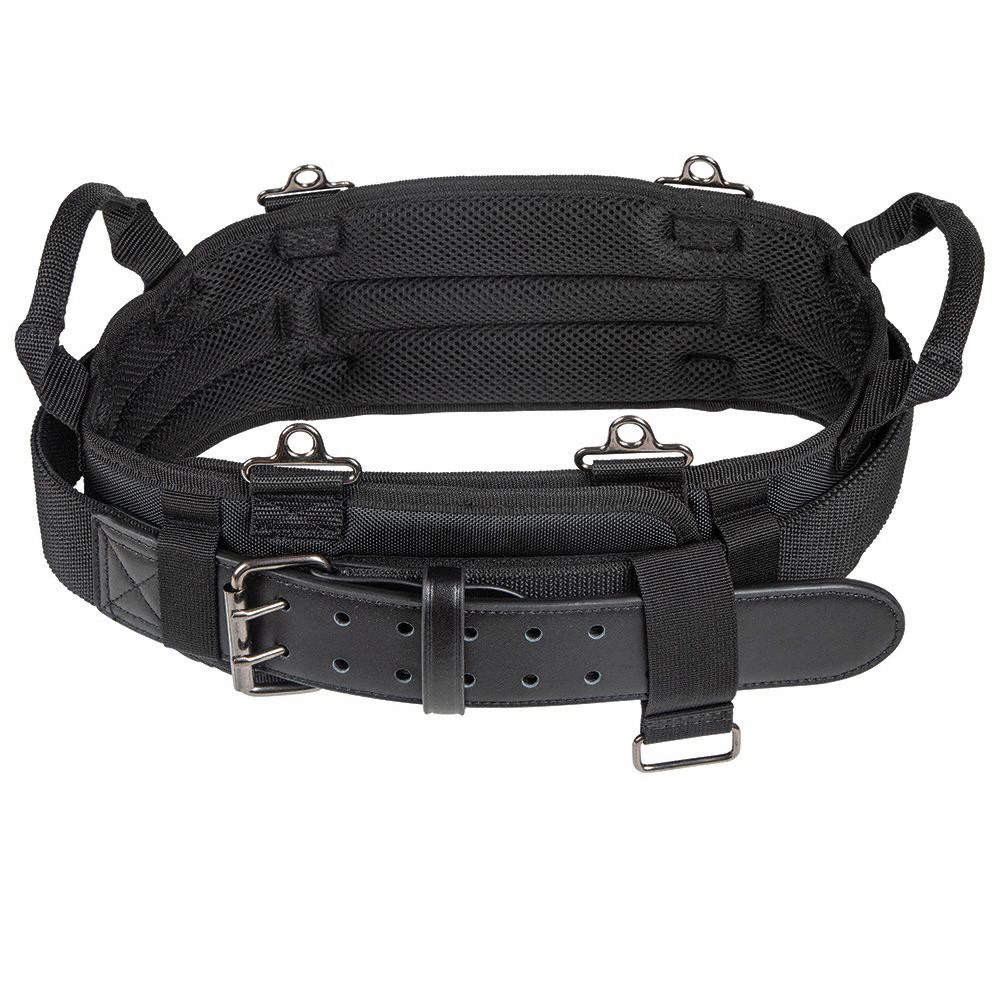 KLEIN TOOLS 55918 Black,Tool Belt,Ballistic Polyester 61HH67