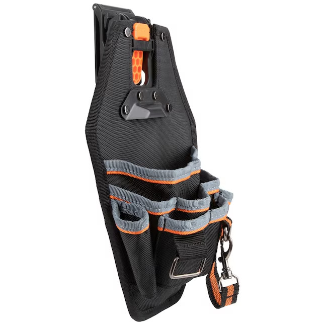 Klein Tools MODbox 8-Pocket Tool Pouch Heavy Duty Tool Organizer Belt Bag