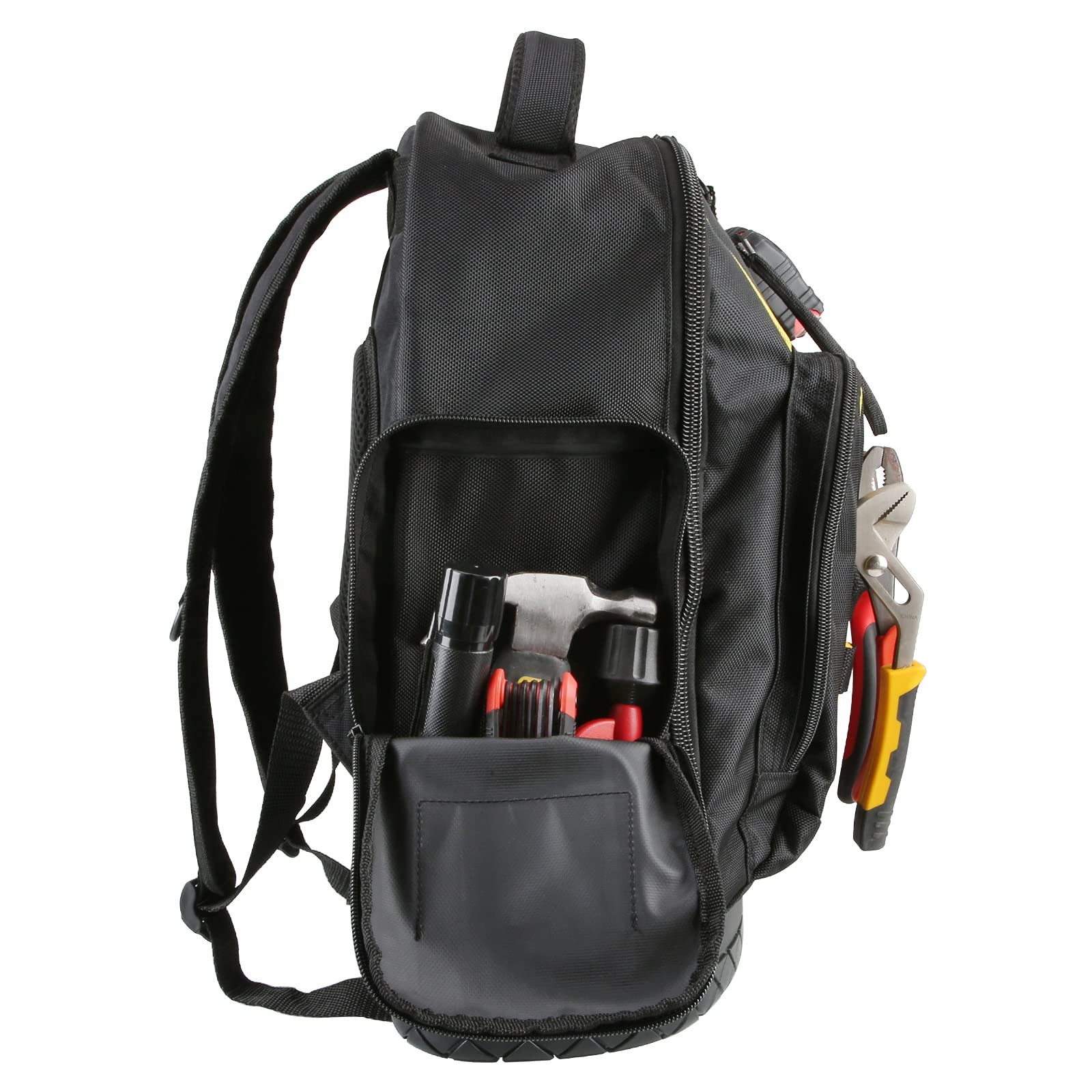 Olympia Tools Tool Backpack Moulded Waterproof Base Padded Shoulder Straps