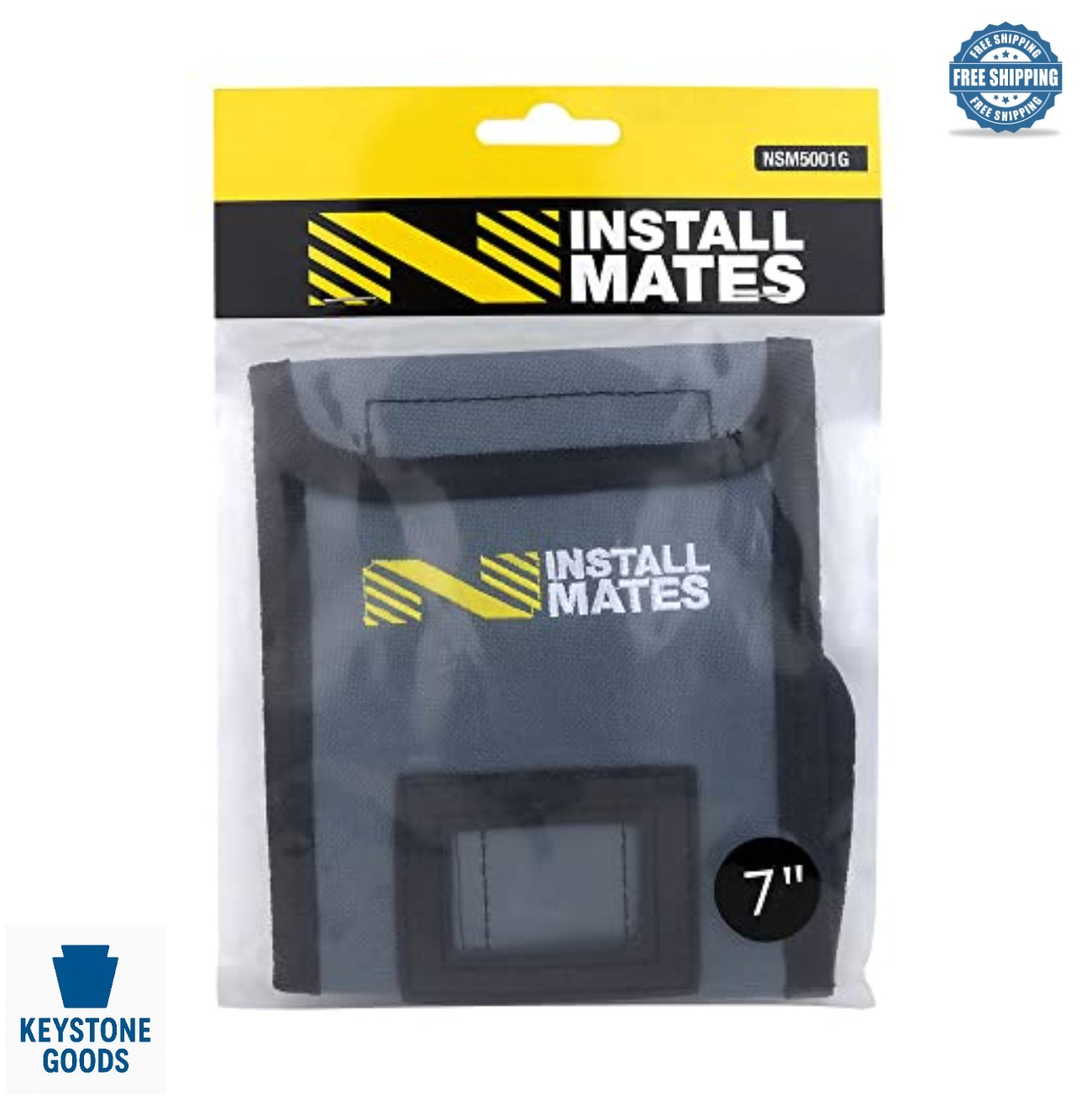 Cable Tie Pouch Holds 7 Inch Grey Nylon Belt Hook D Ring Tool Bag Attachment