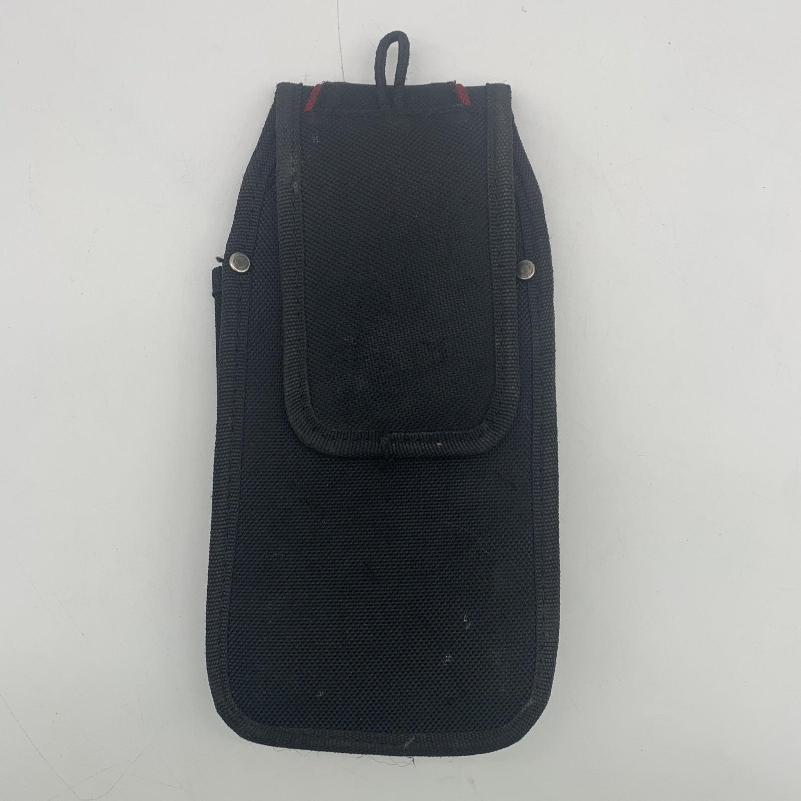 Husky 7 Heavy Duty Interior Storage Pocket Black Utility Tool Belt Pouch