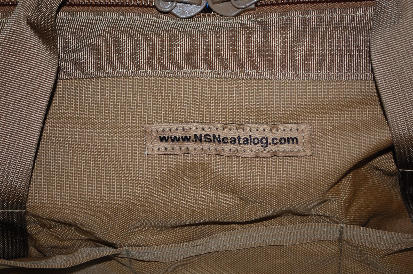 CLAYTON NSN CATALOG TOOL BAG 16”x9”x8” USGI MILITARY USMC BROWN GATEMOUTH