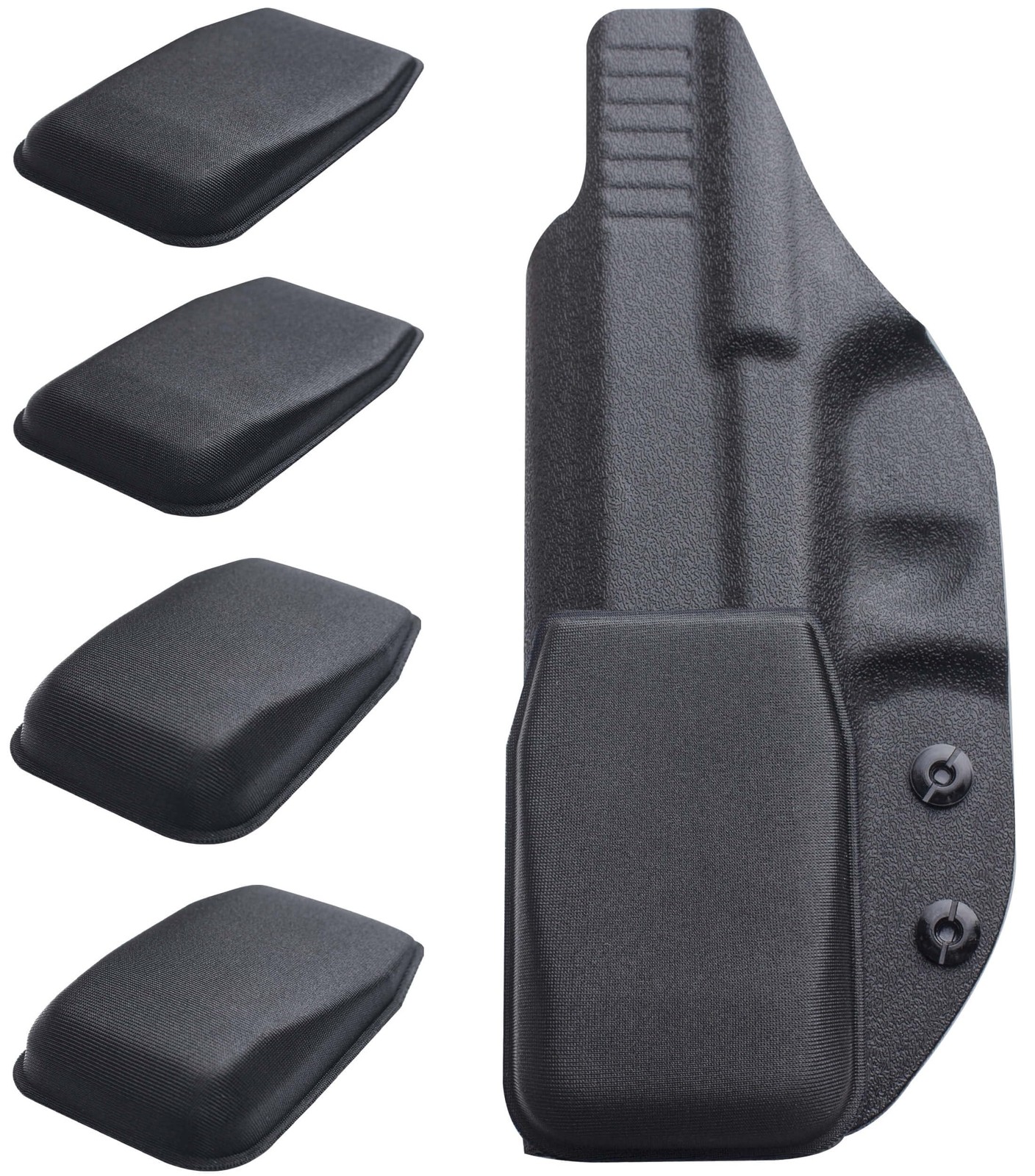 4 Piece Holster Wedge Kit Soft Foam Comfortable Appendix Carry for IWB Holsters