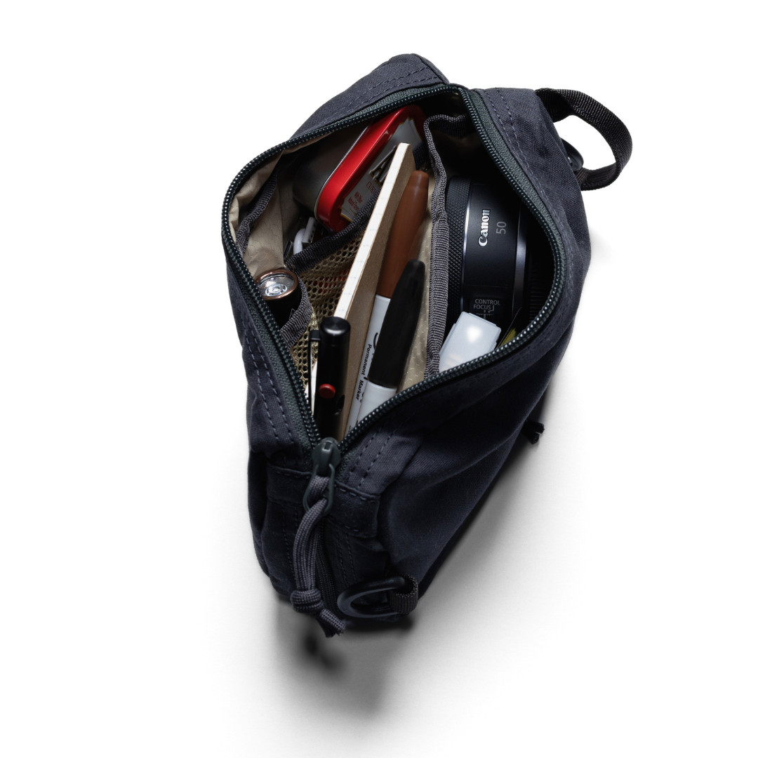 LOCHBY Venture Pouch Charcoal | Tactical Mini Tool Bag | Durable Water Resistant