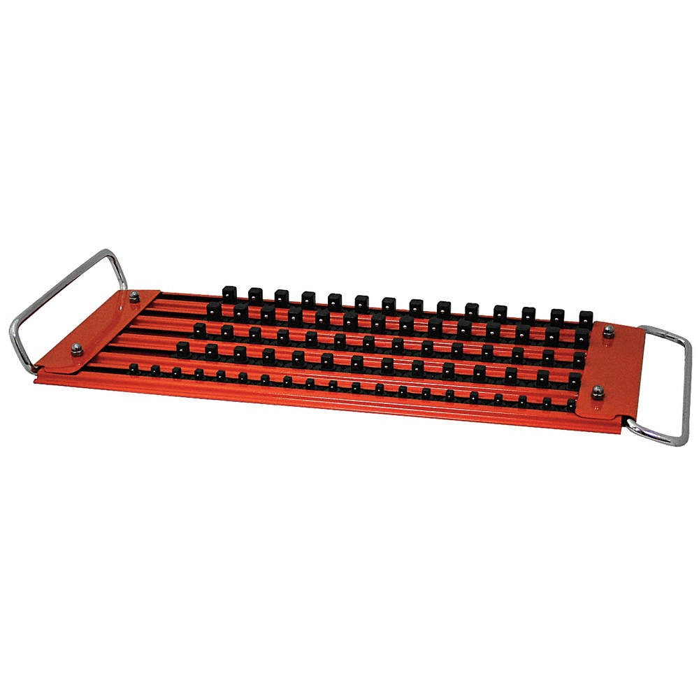 WESTWARD 5WXR3 Socket Tray,Red,Steel 5WXR3