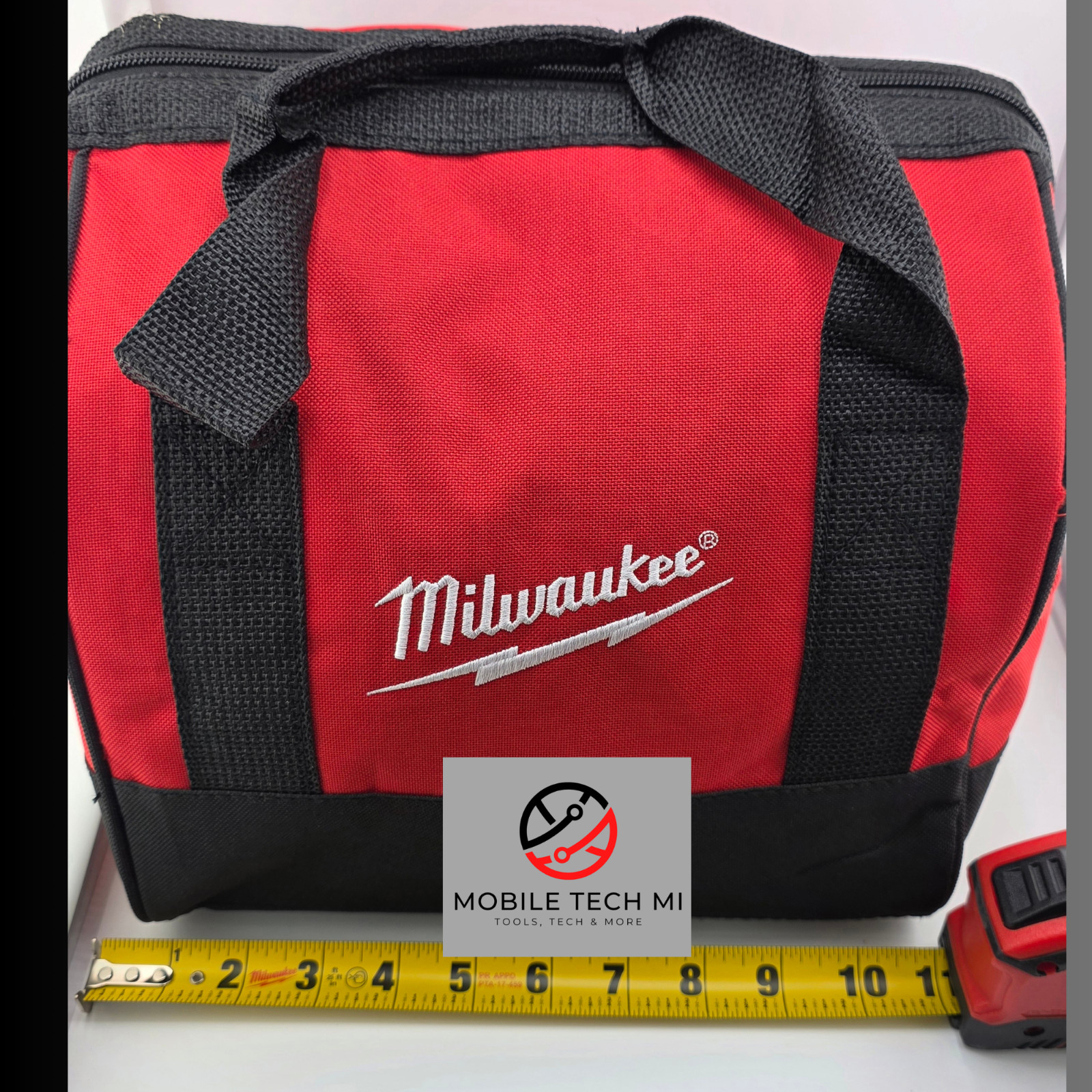 NEW Milwaukee M12 M18 Contractor Tool Bag 11″ x 10″ x 8″ Case Small Medium Size